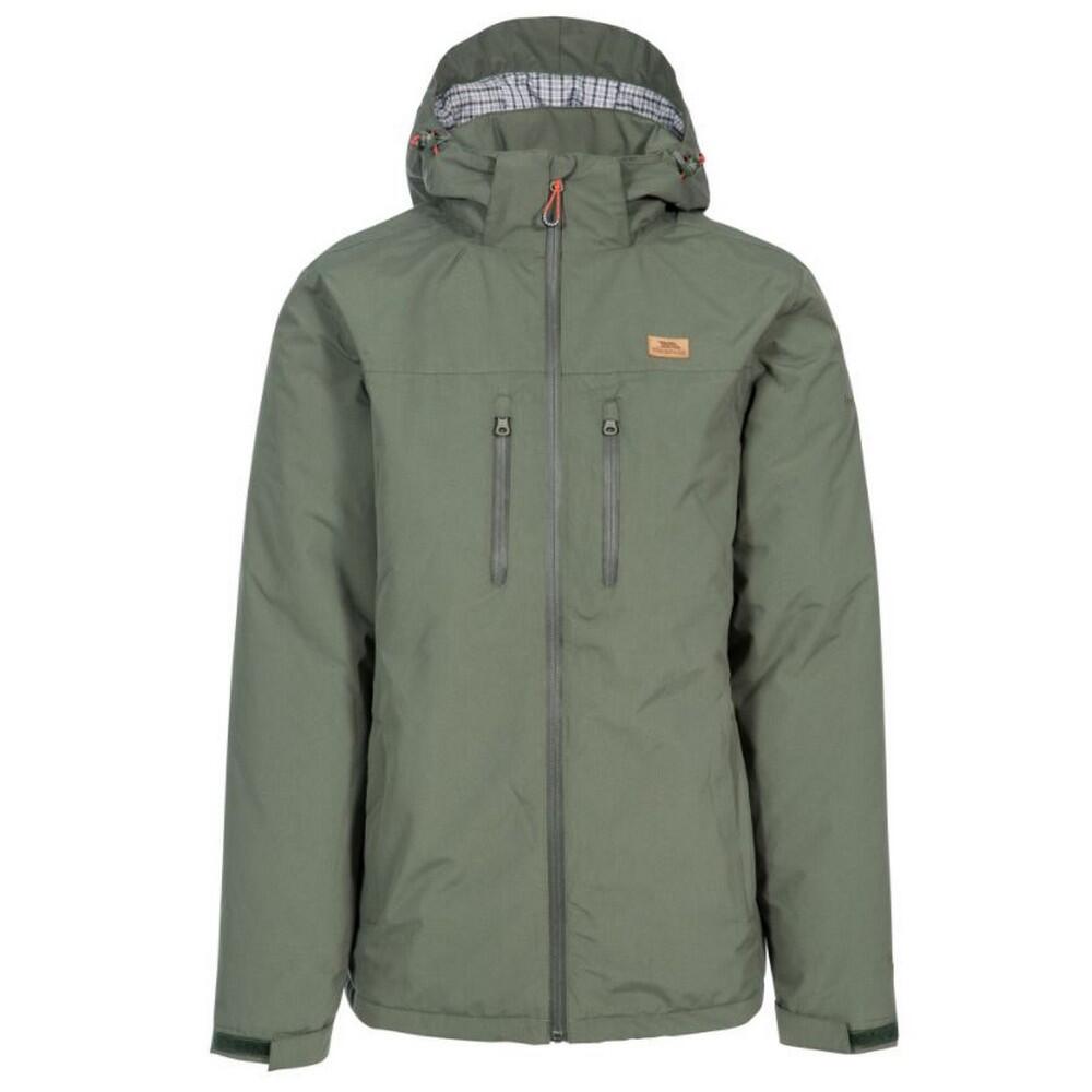 TRESPASS Mens Toffit Waterproof Jacket (Basil)