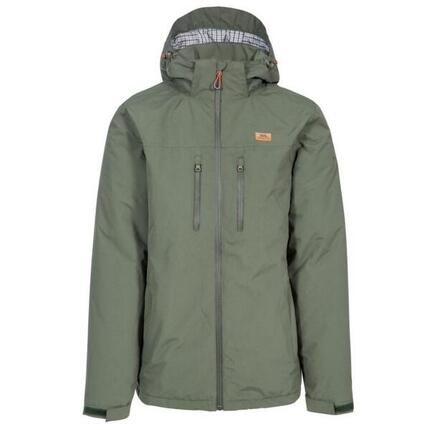 Outdoorjacke Toffit mit Kapuze, wasserfest Herren Basilikum