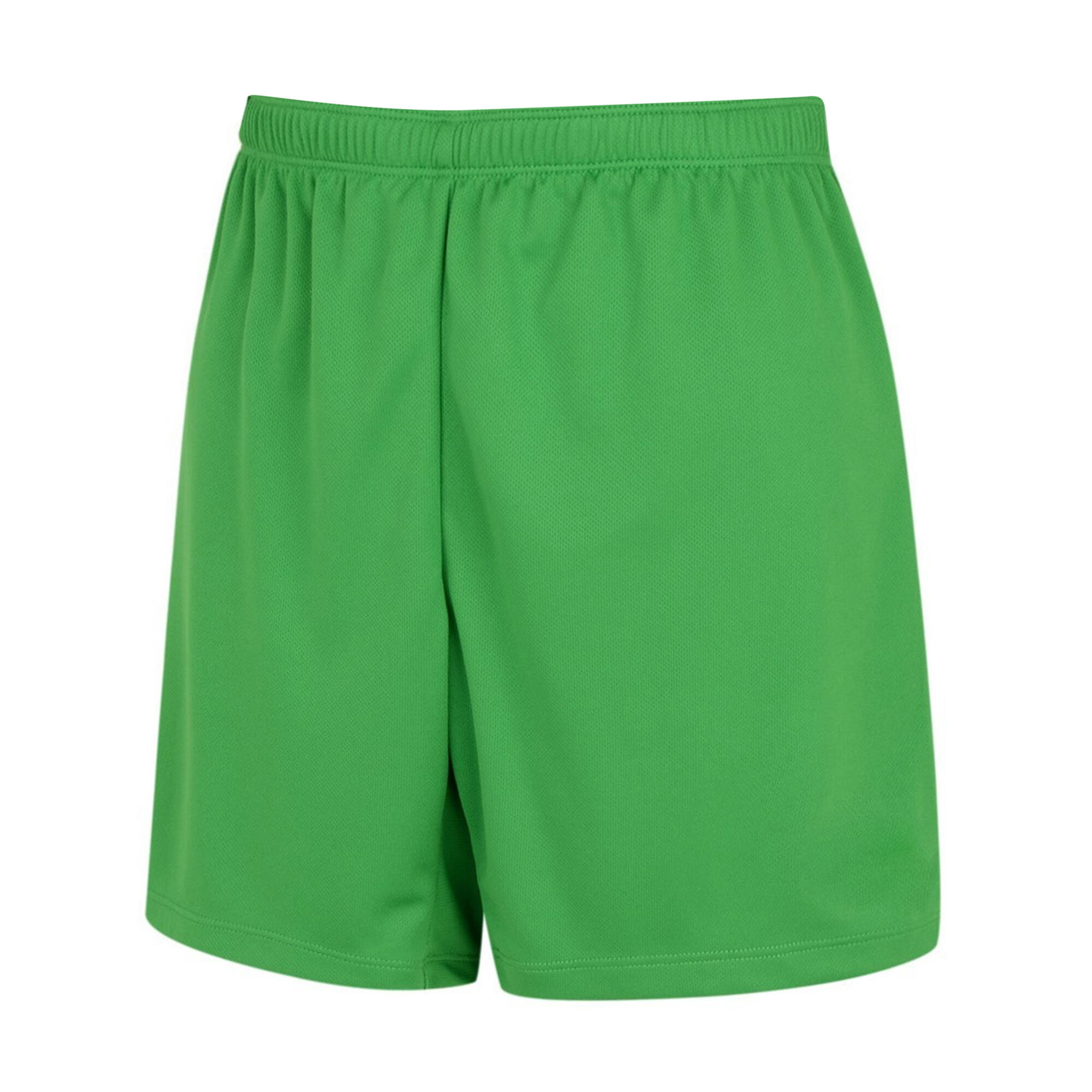 Womens/Ladies Club Logo Shorts (Emerald) 2/2