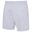 Short CLUB LEISURE Enfant (Gris chiné / Blanc)