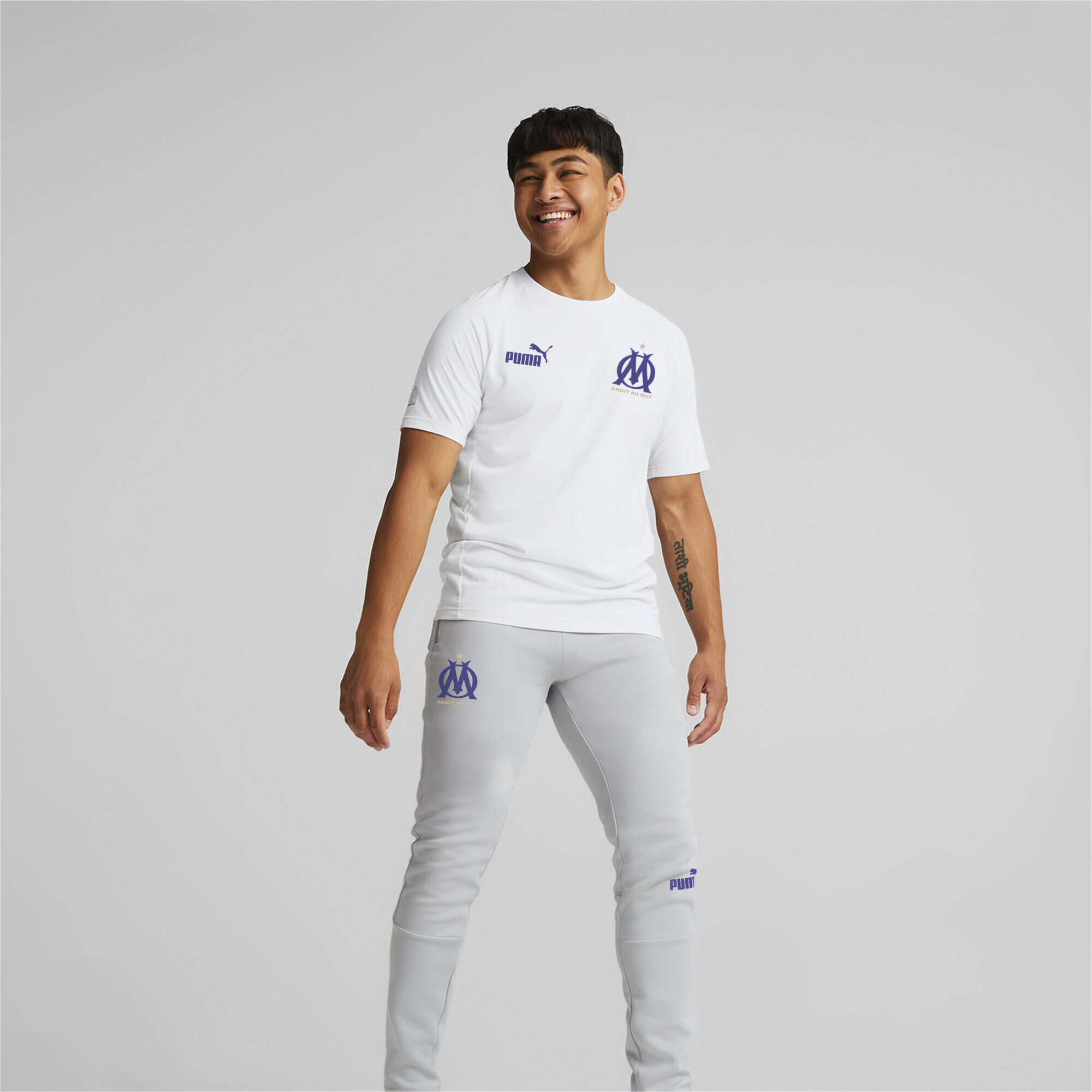 Pantalon Olympique de Marseille Football Casuals Homme PUMA 2/5