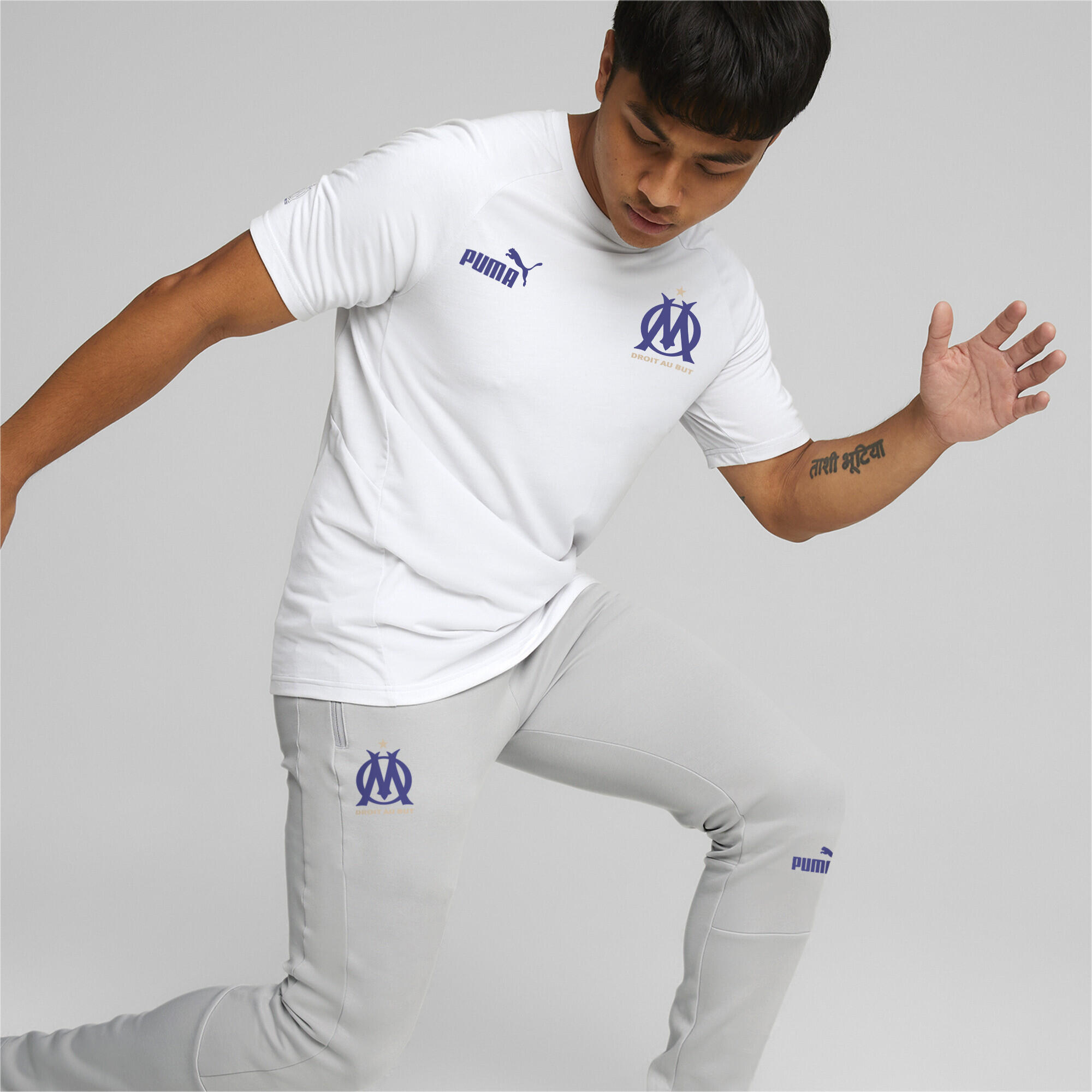 Pantalon Olympique de Marseille Football Casuals Homme PUMA 4/5