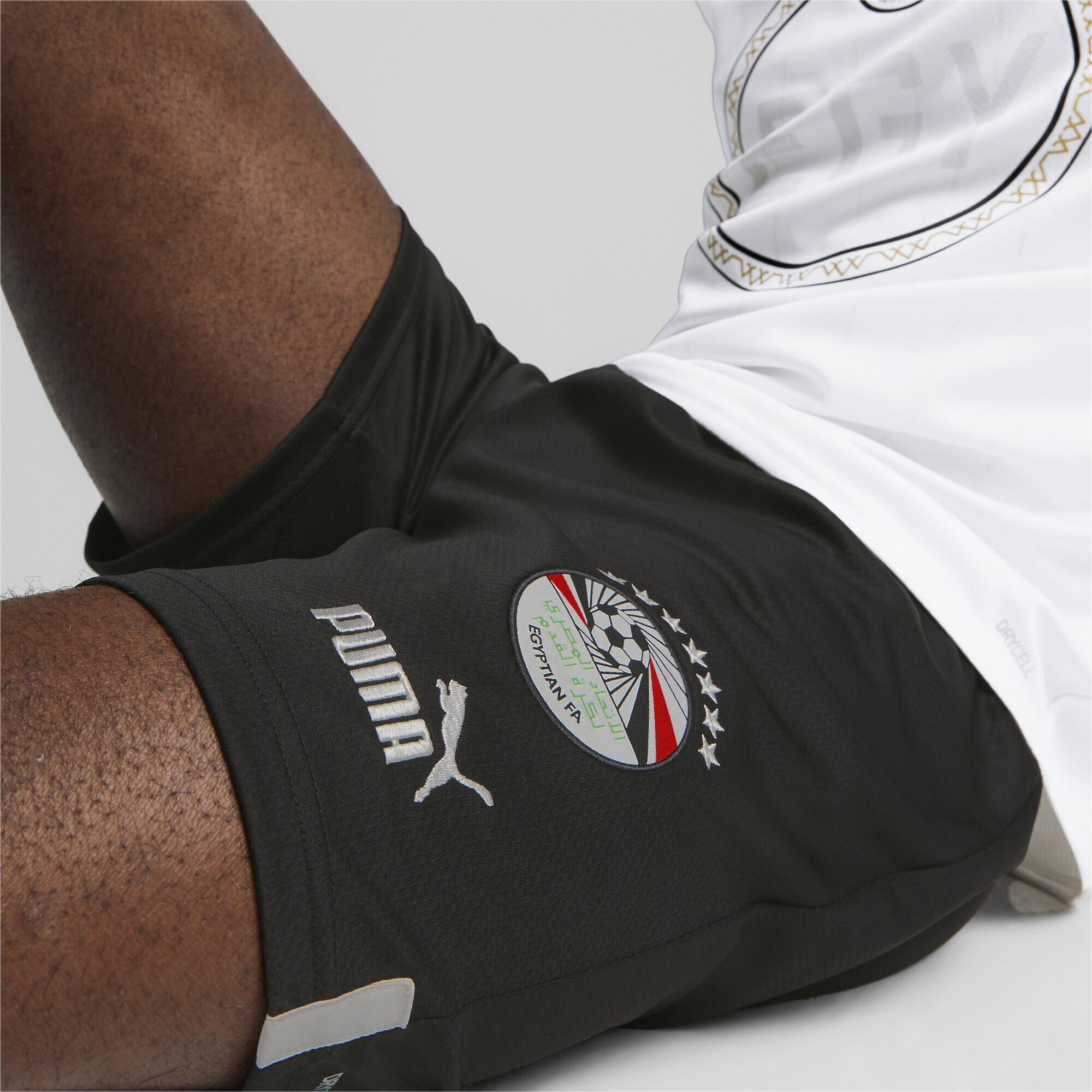 Short Egypt 22/23 Replica Homme PUMA Black White 4/7