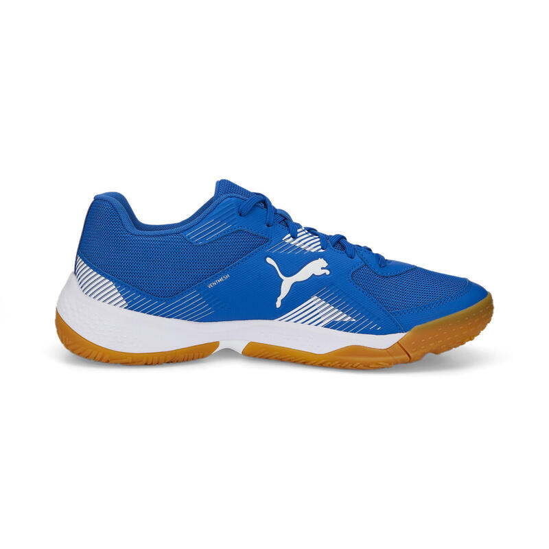 Solarflash II Hallen-Sportschuhe Herren PUMA Royal White Gum Blue Beige