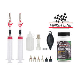 Spoelkit Jagwire Workshop Pro Mineral Bleed Kit-With Finish Line Mineral oil 120