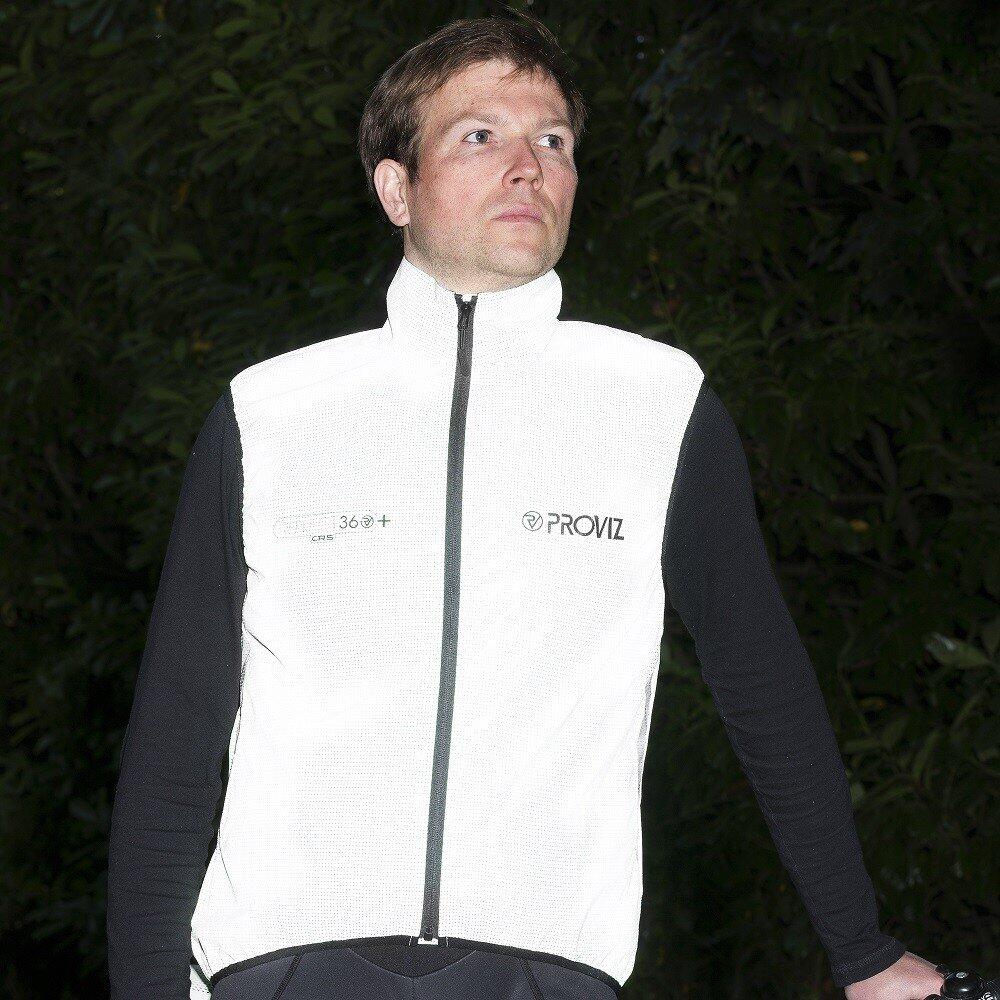 Proviz REFLECT360 CRS Plus Men's Reflective Cycling Gilet 3/7