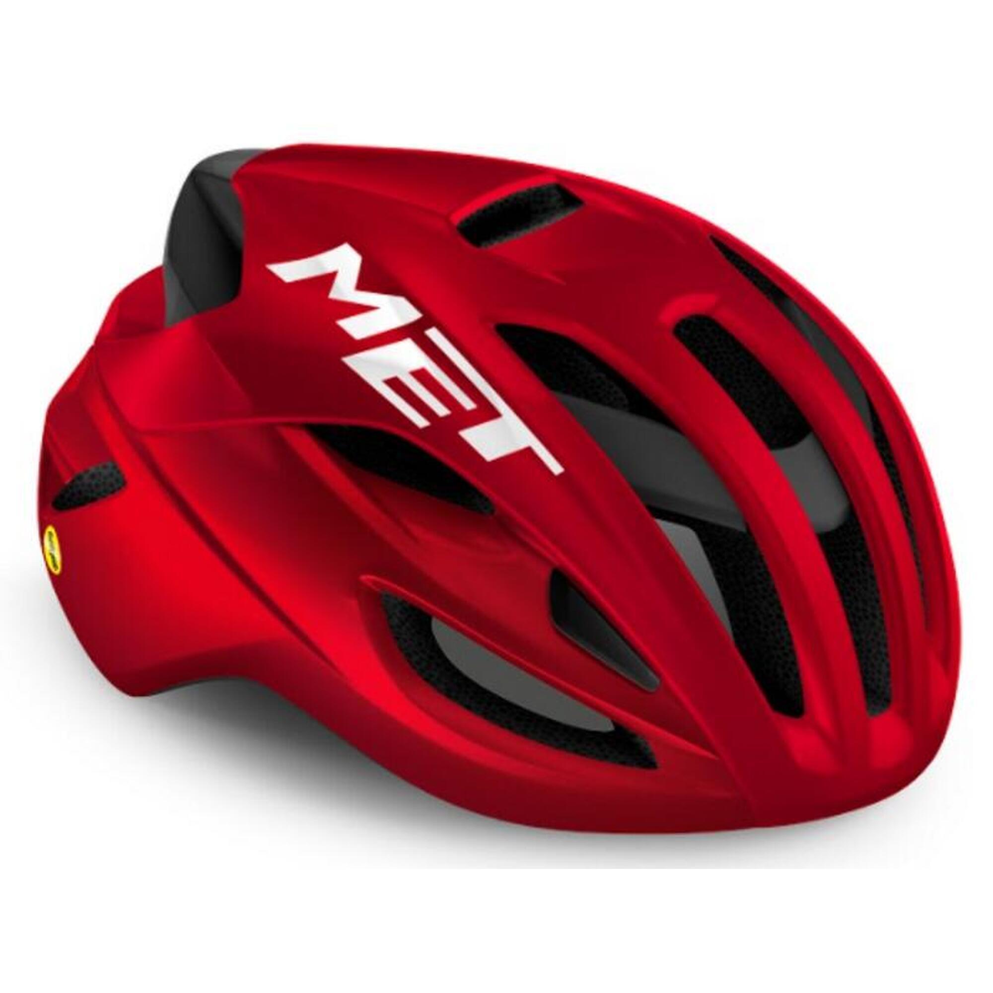 Met Rivale Mips-helm, matzwart met glanzende afwerking 6/6
