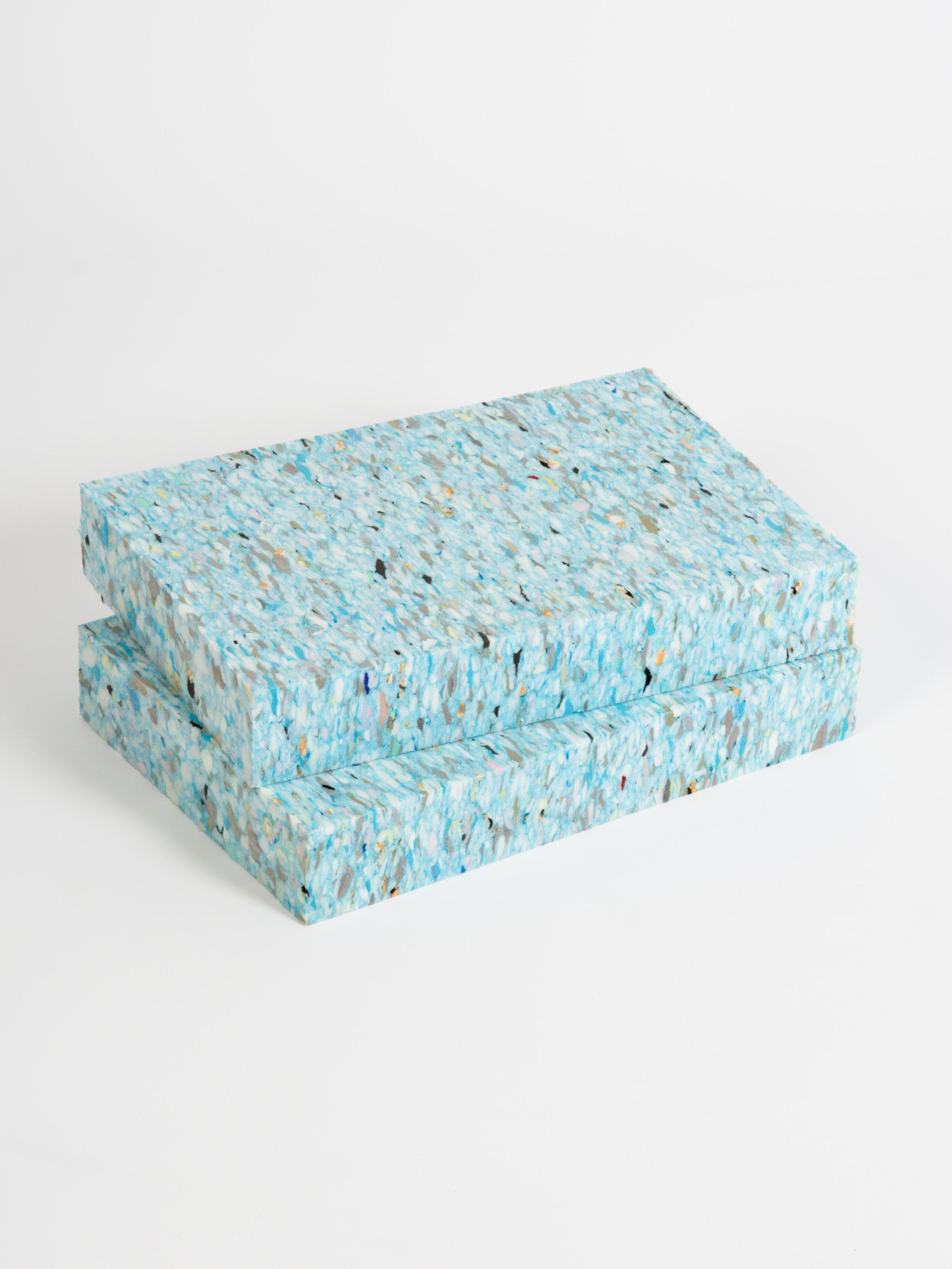 YOGA STUDIO Yoga Studio Recycled Chip Foam Full Yoga Blocks (Twin Pack)