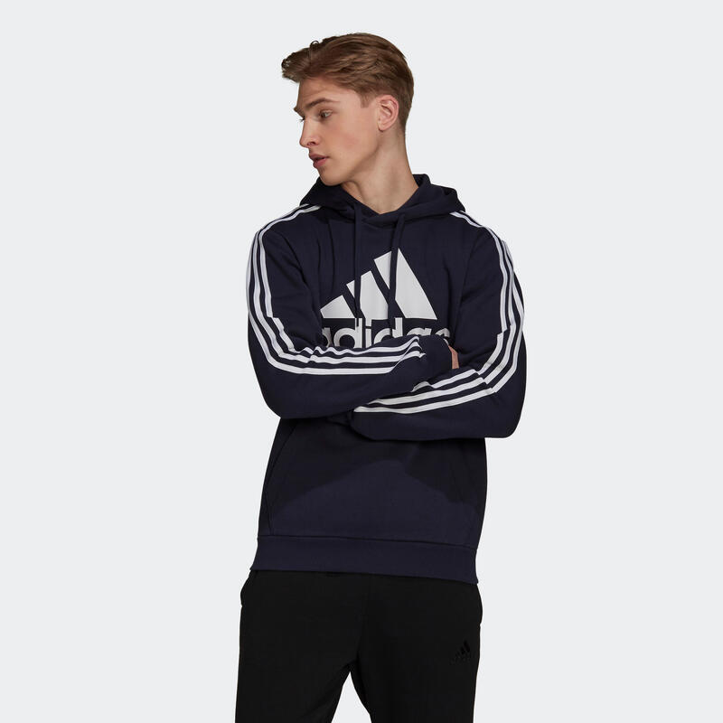 Sweat-shirt à capuche Essentials Fleece 3-Stripes Logo