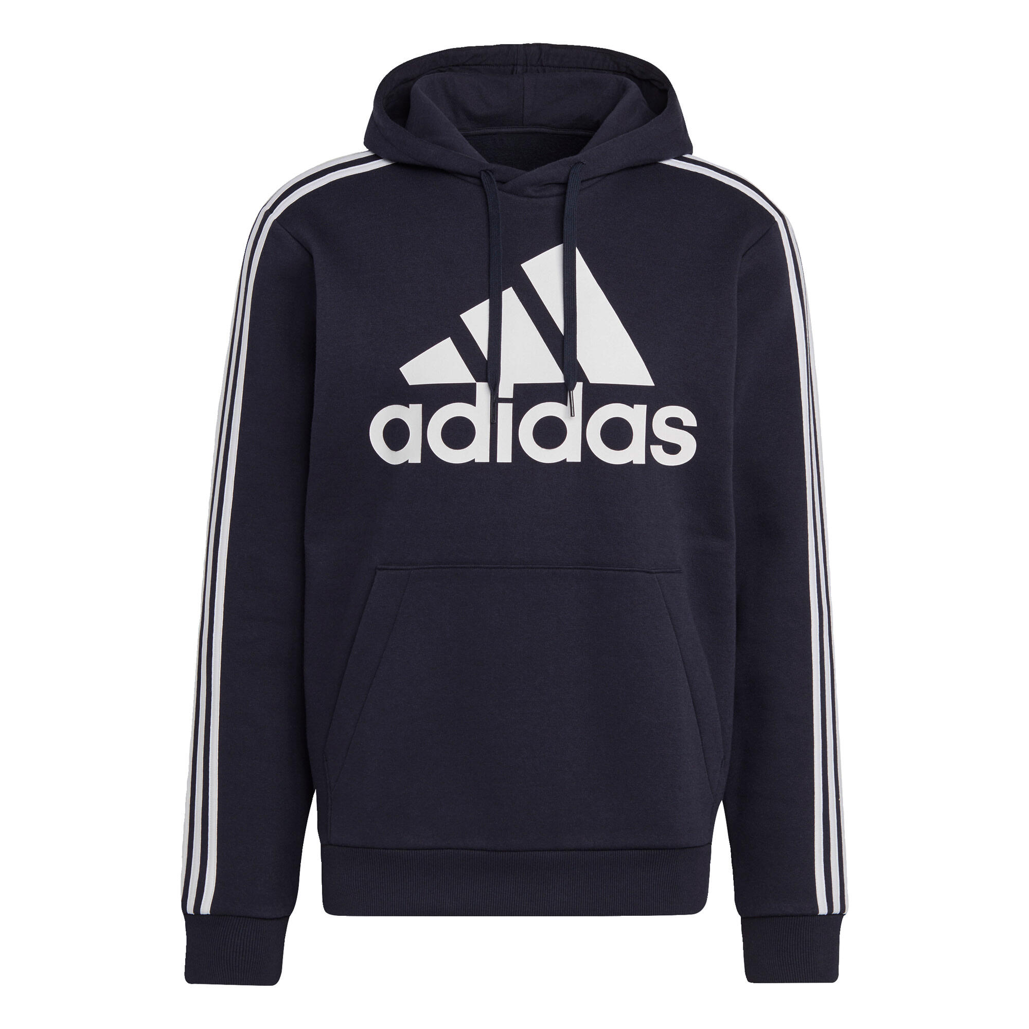 Felpa con cappuccio Essentials Fleece 3-Stripes Logo 2/5