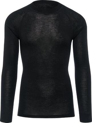 Thermowave Merino Warm Langarmhemd - Männer - Schwarz
