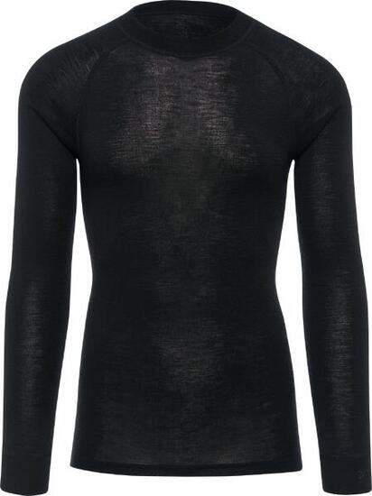 Thermowave Merino Warm Langarmhemd - Männer - Schwarz