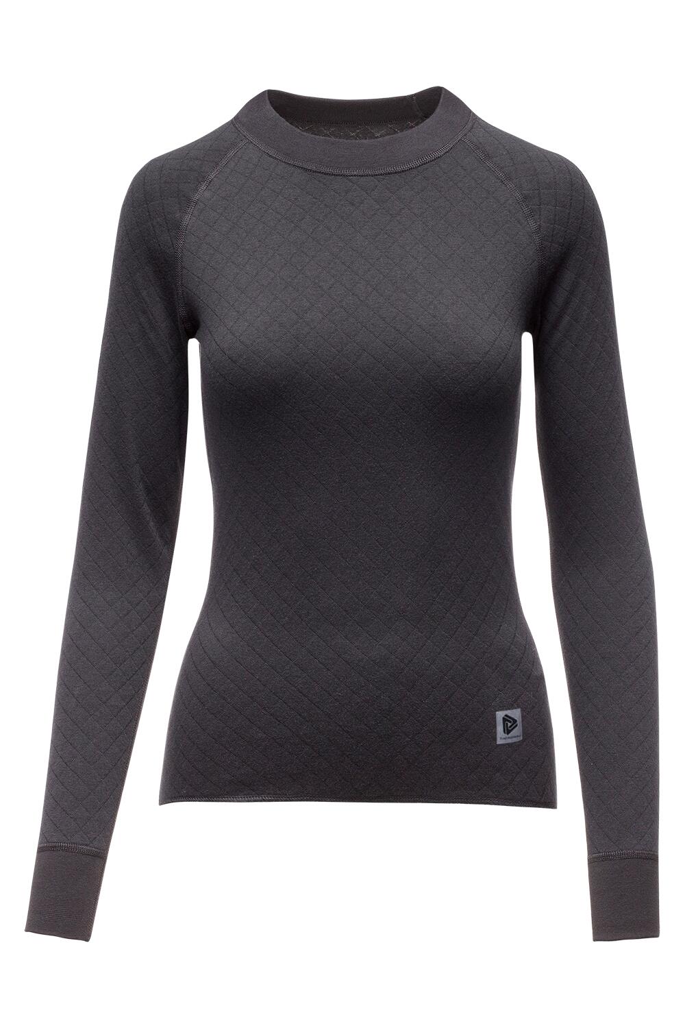 Thermowave Chemise à manches longues 3in1 en laine mérinos - Femme - Anthracite 1/4