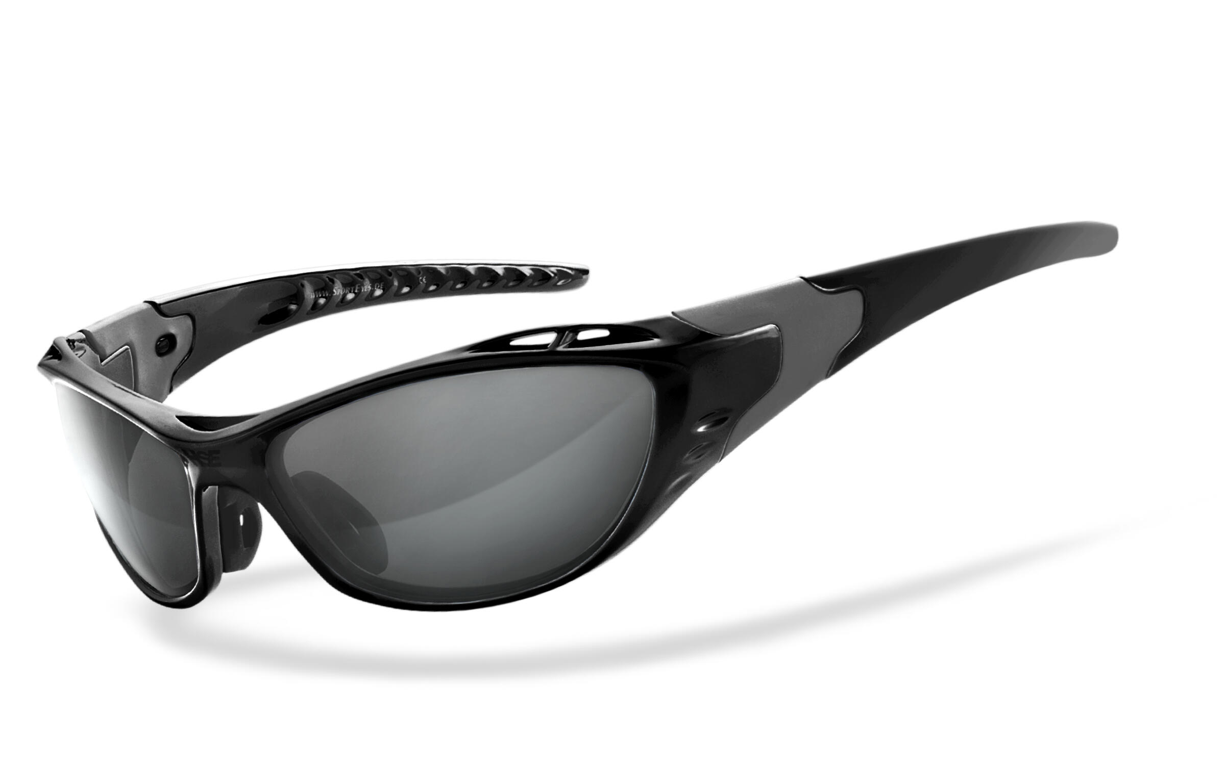 Sportbrille | X-SIDE 2.0 | smoke | Steinschlagbeständig | beschlagfrei 3/7