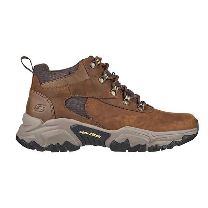 Botas Antideslizantes Memory Foam Hombre SKECHERS Relaxed Fit Terraform Marrón