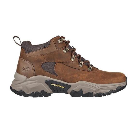 Botas Antideslizantes Memory Foam Hombre SKECHERS Relaxed Fit Terraform Marrón