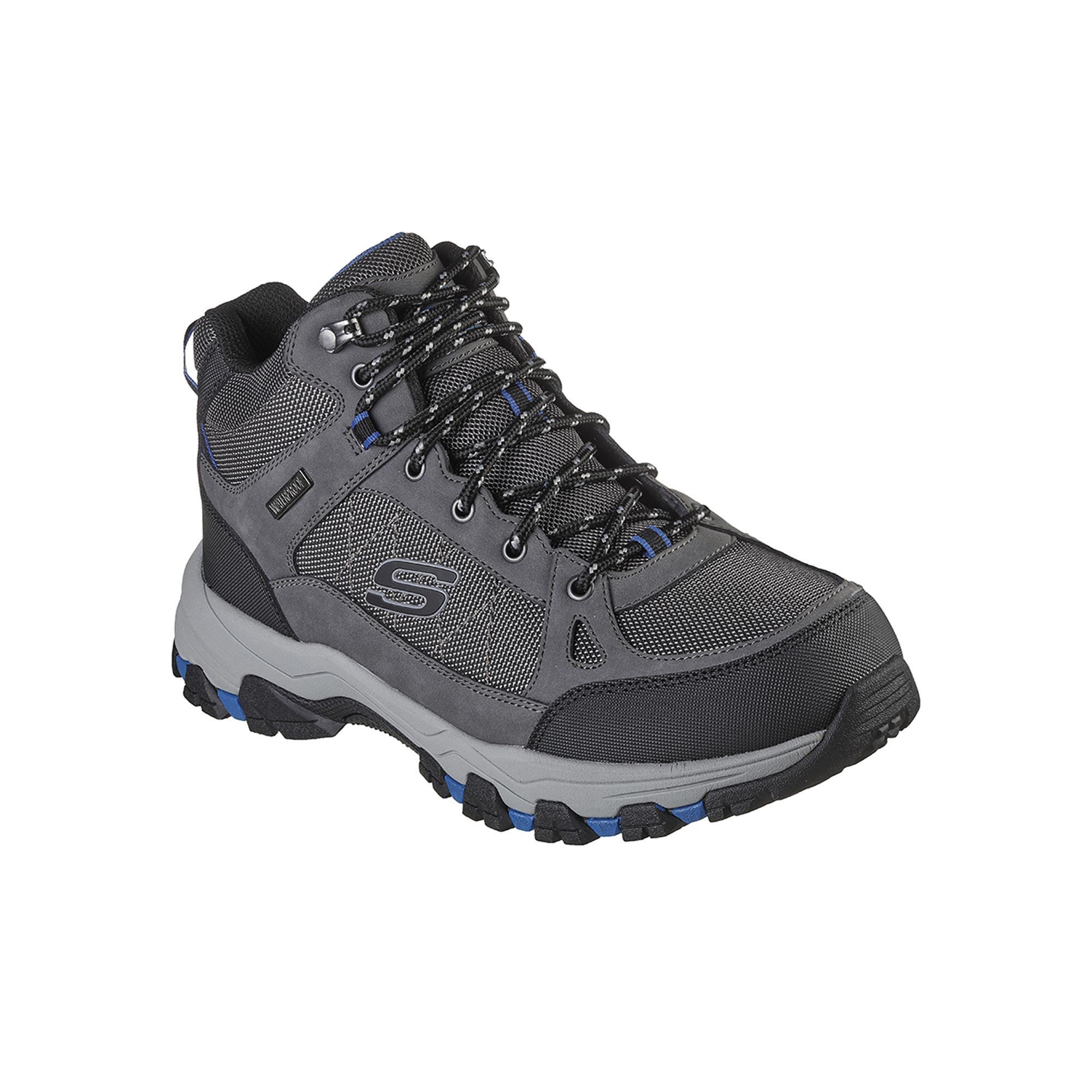 Botines Antideslizantes Hombre SKECHERS Relaxed Fit Selmen-Melano Gris 2/5