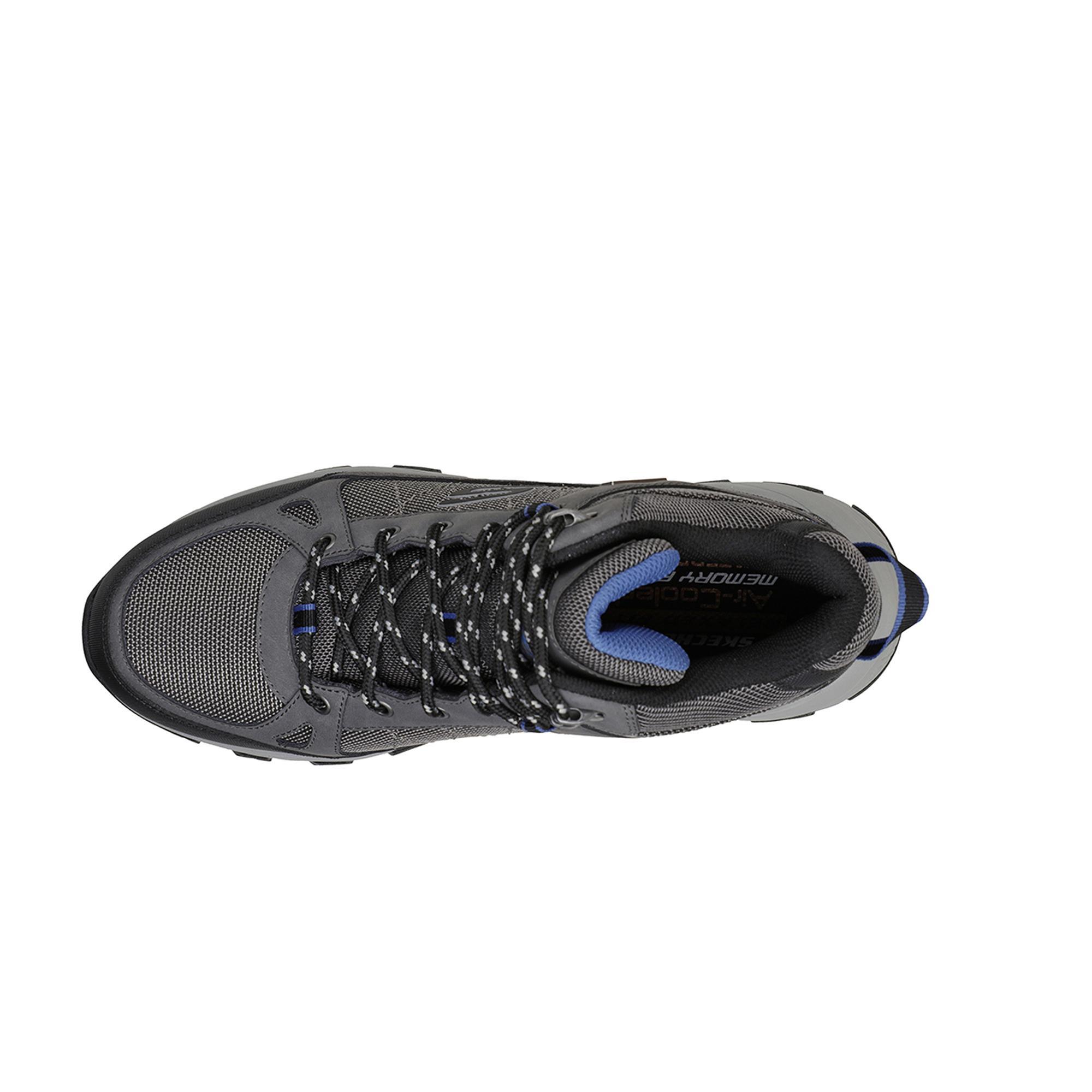 Botines Antideslizantes Hombre SKECHERS Relaxed Fit Selmen-Melano Gris 3/5