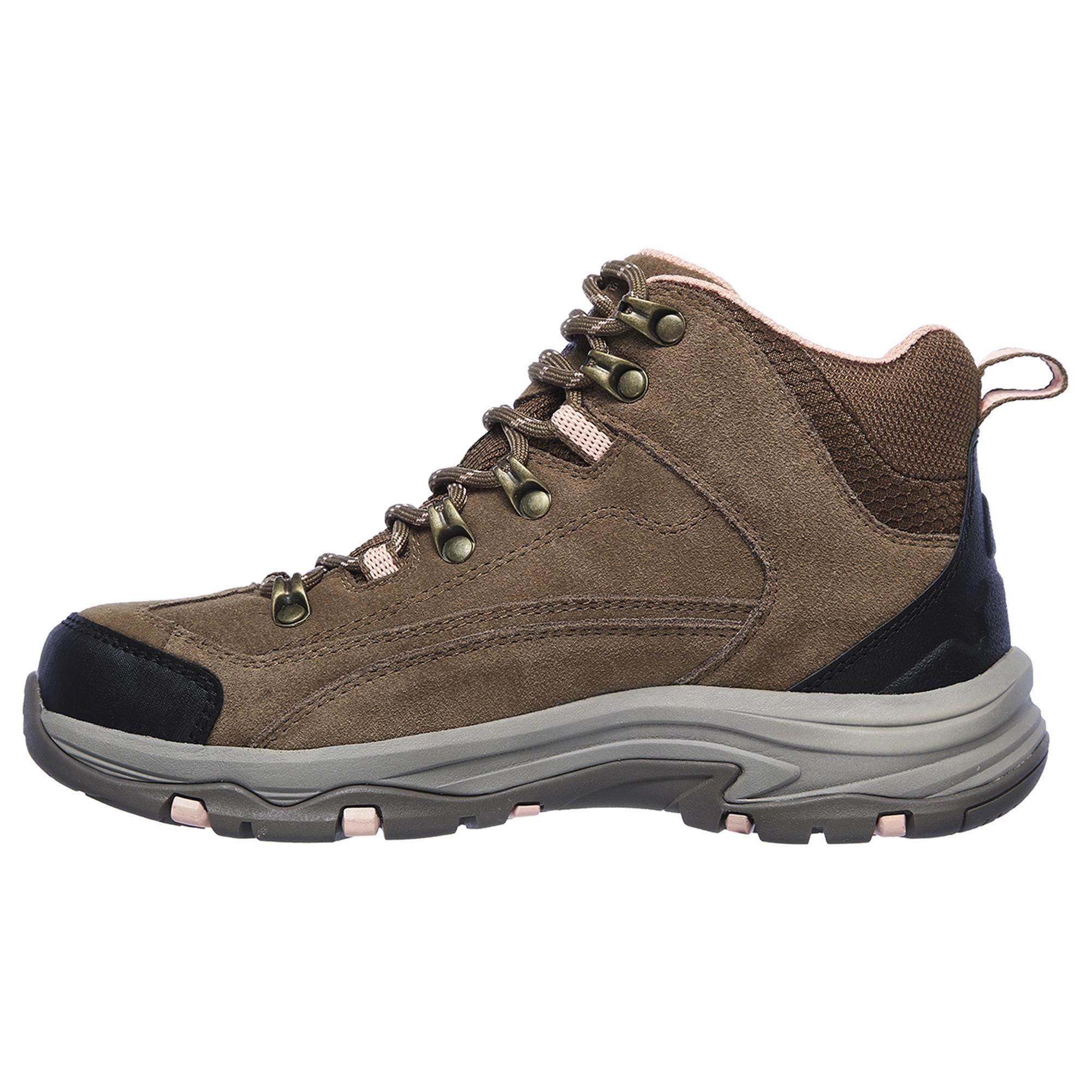 Botines Antideslizantes Mujer SKECHERS Relaxed Fit Trego-Alpine Trail Marrón 5/5