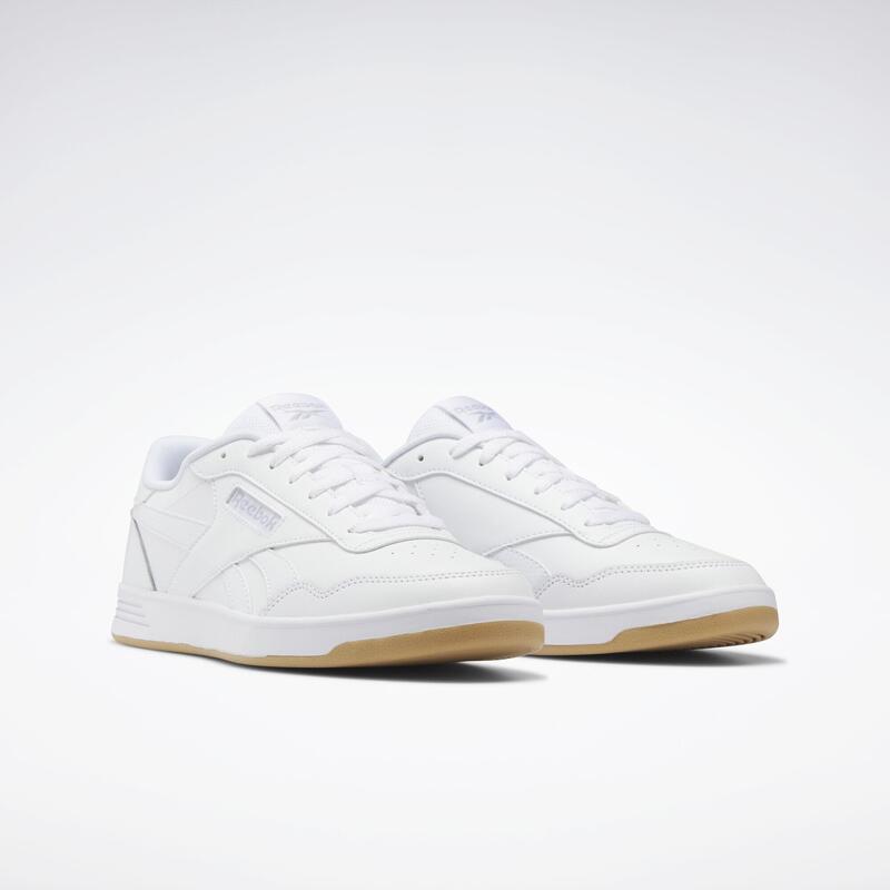 Pantofi Reebok Court Advance albi confortabili