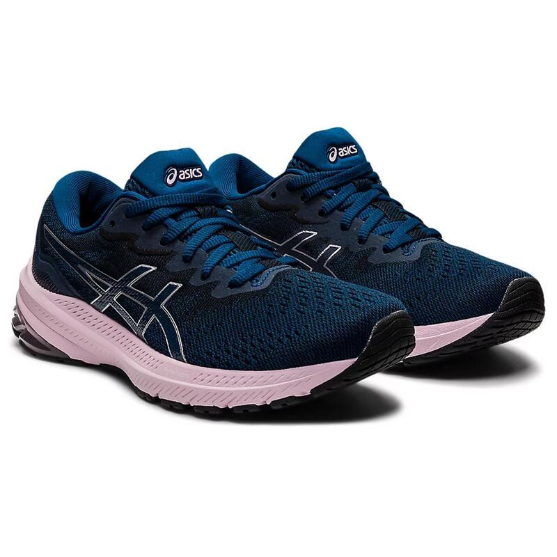 Chaussures De Sport Asics Gt-1000 11 Bleues Femme