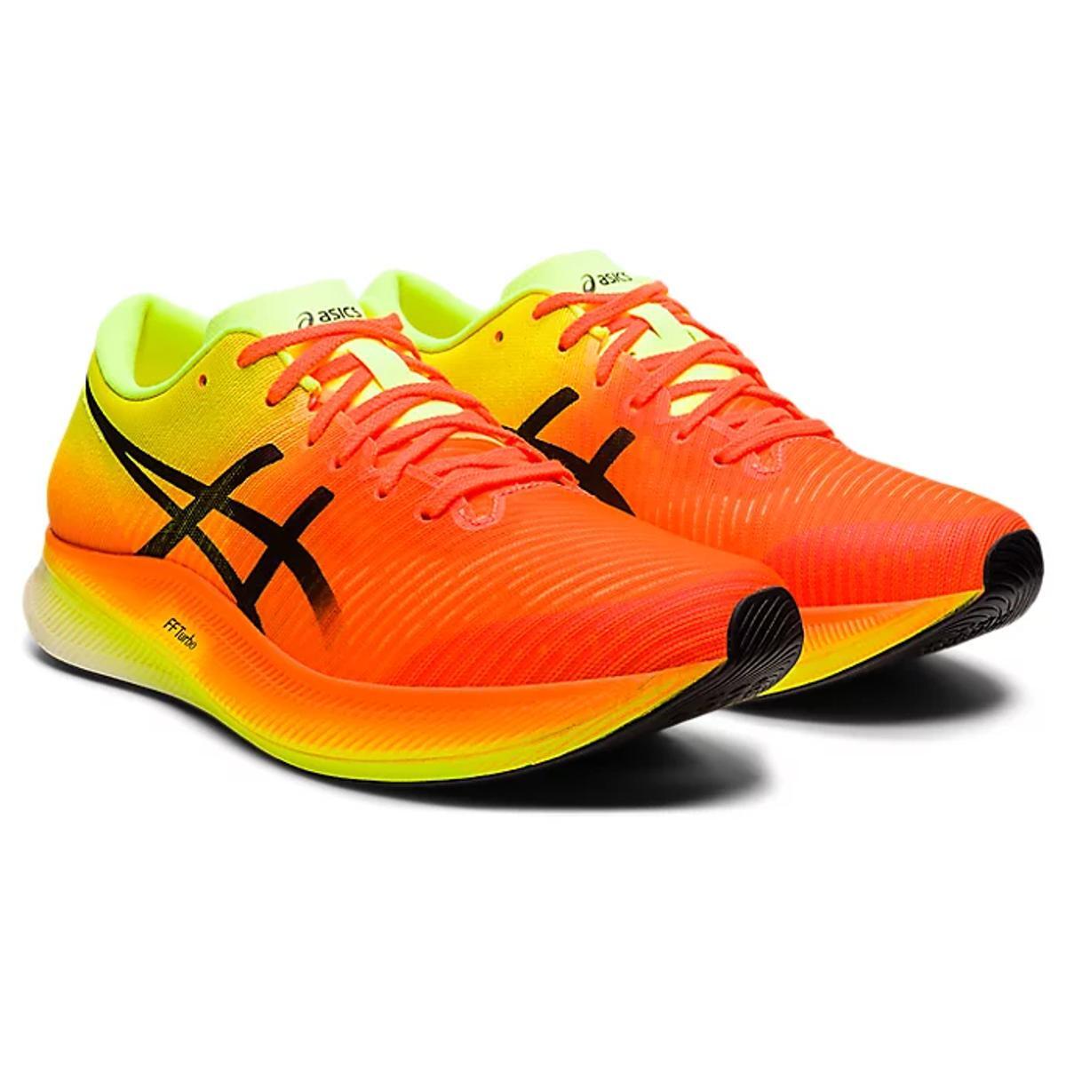 Asics MetaSpeed Edge Mens Orange Running Trainers | Decathlon