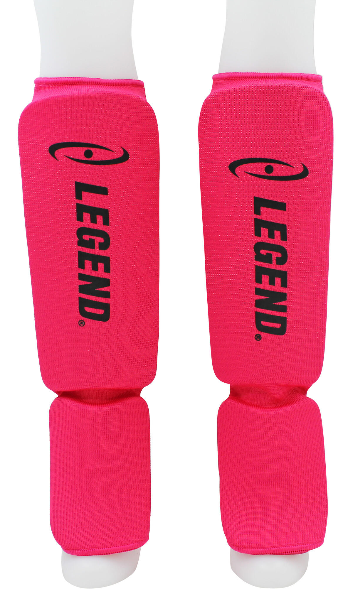 Protège-tibias Legend Easy Filles/Dames Rose Élastique 4/6