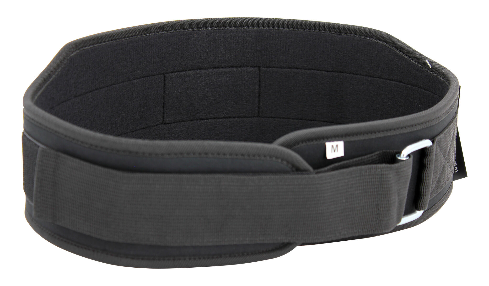 Fitness Riem Comfort Heren/Dames Zwart Nylon 3/5