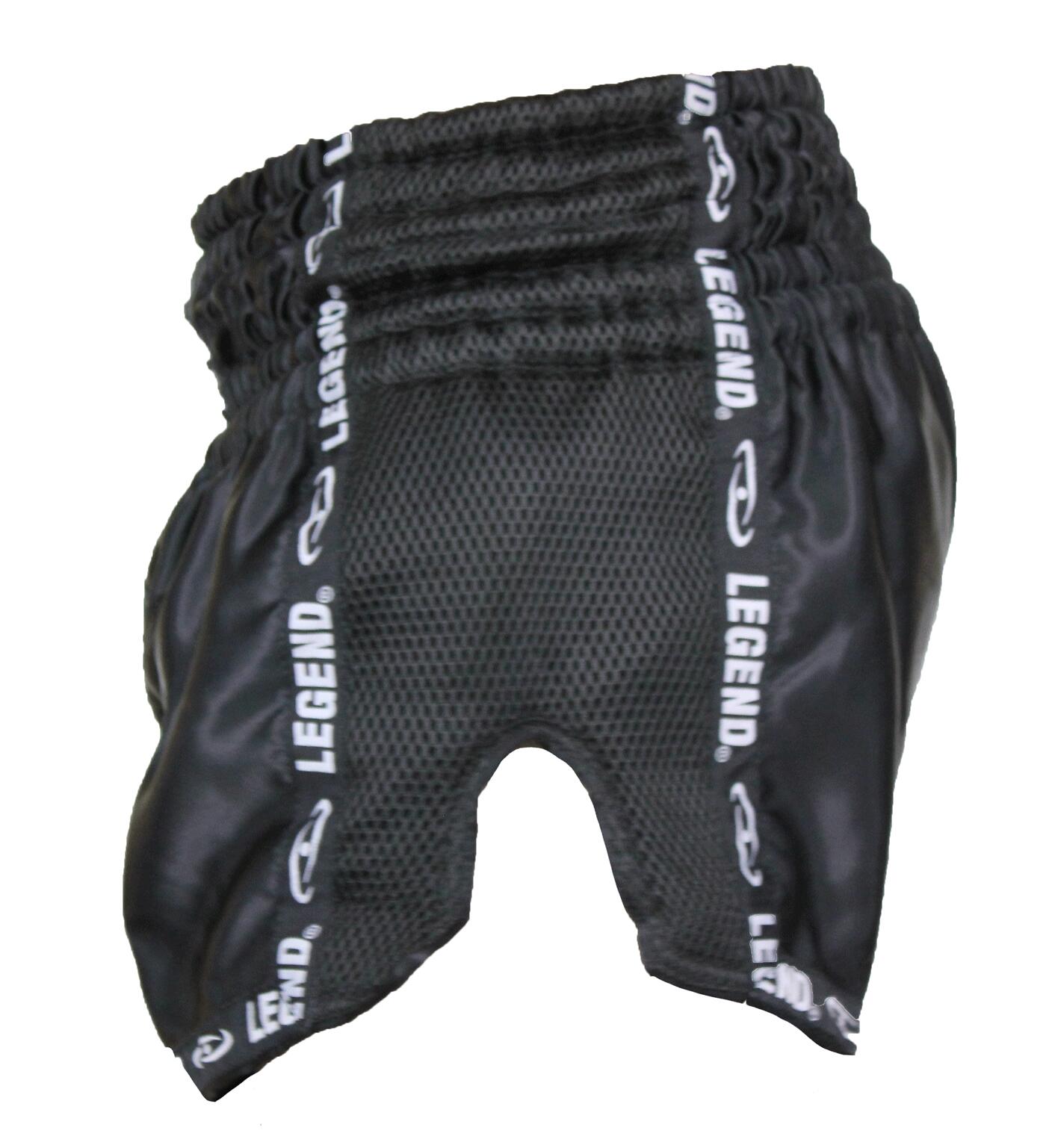 Kickboxing Shorts Enfants/Adultes Noir Mesh 4/5