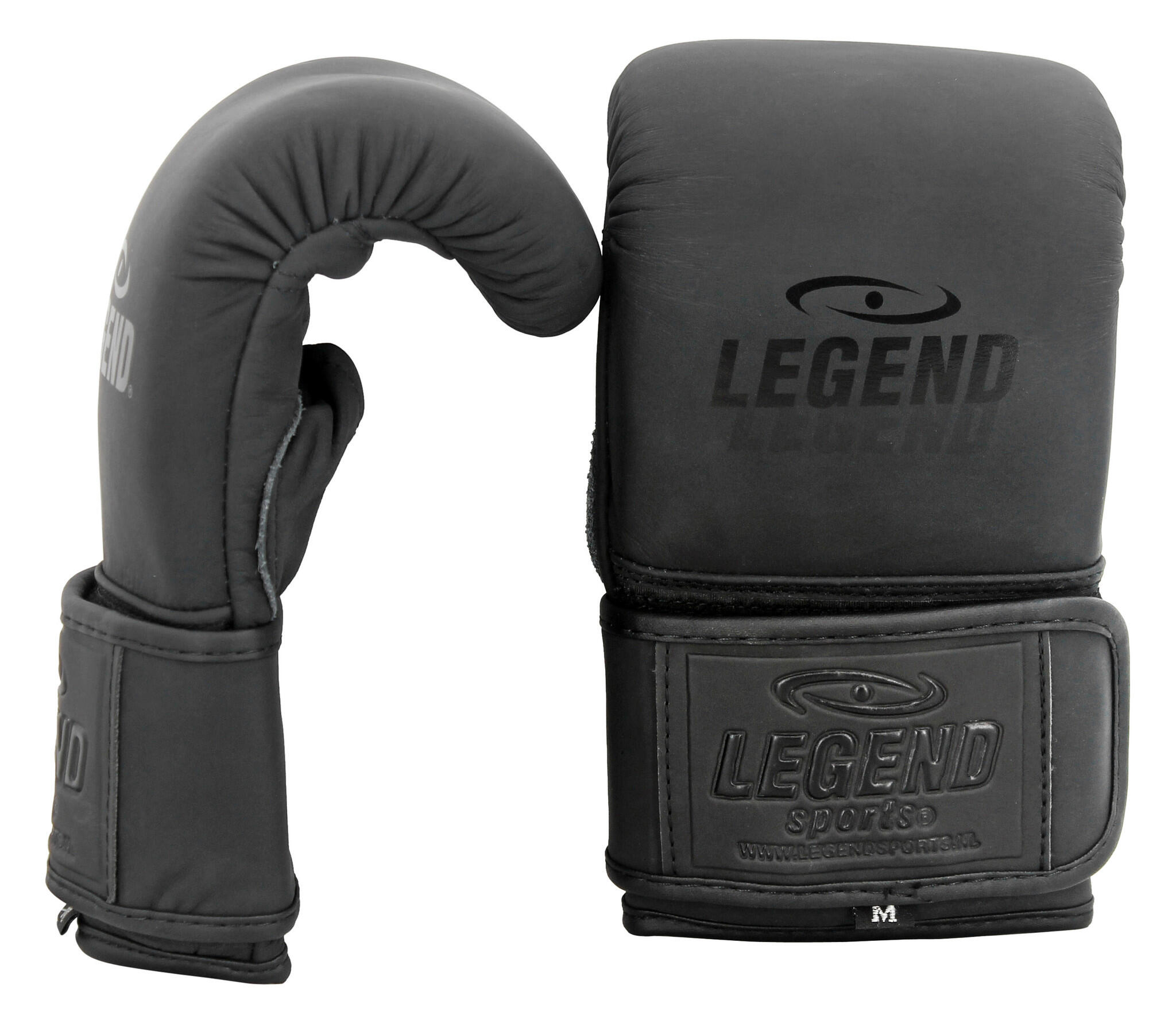 Zakhandschoenen Heren/Dames Zwart Leer 2/4
