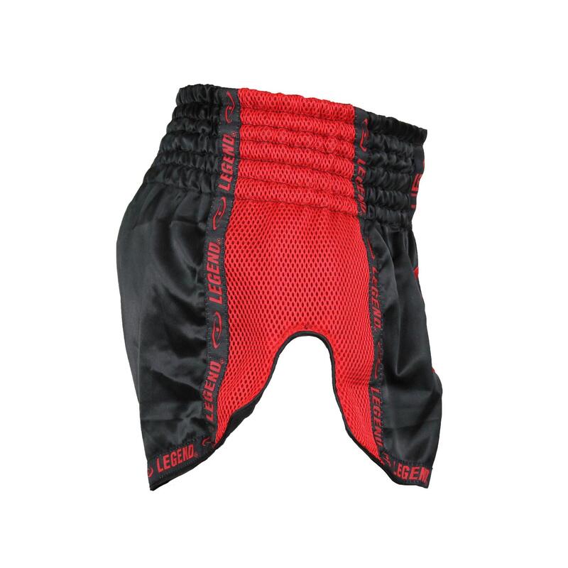 Short de Kick Boxing Enfant/Adulte Rouge Mesh