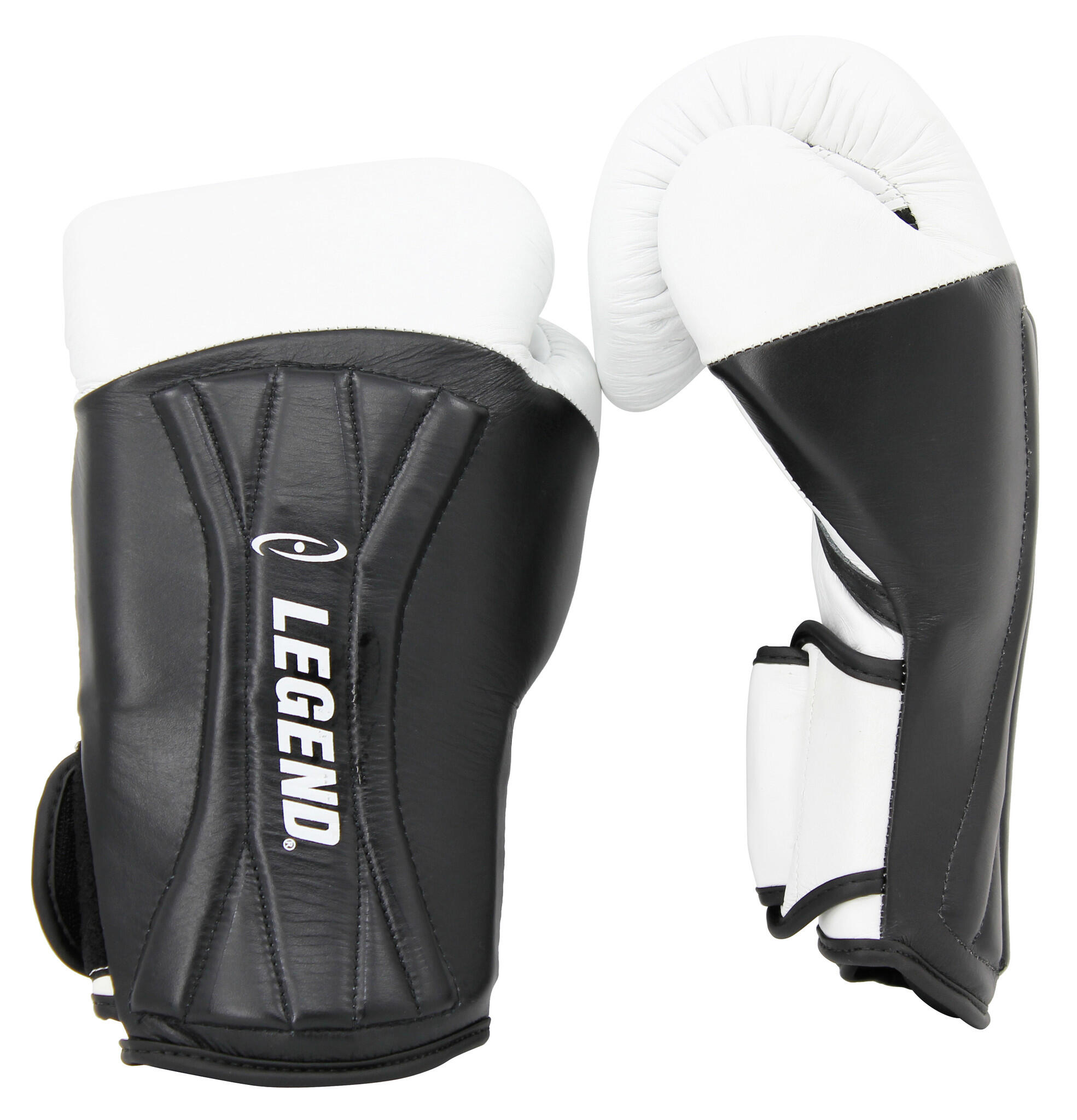 Power Special Bokshandschoenen Heren/Dames Wit Leer 5/5