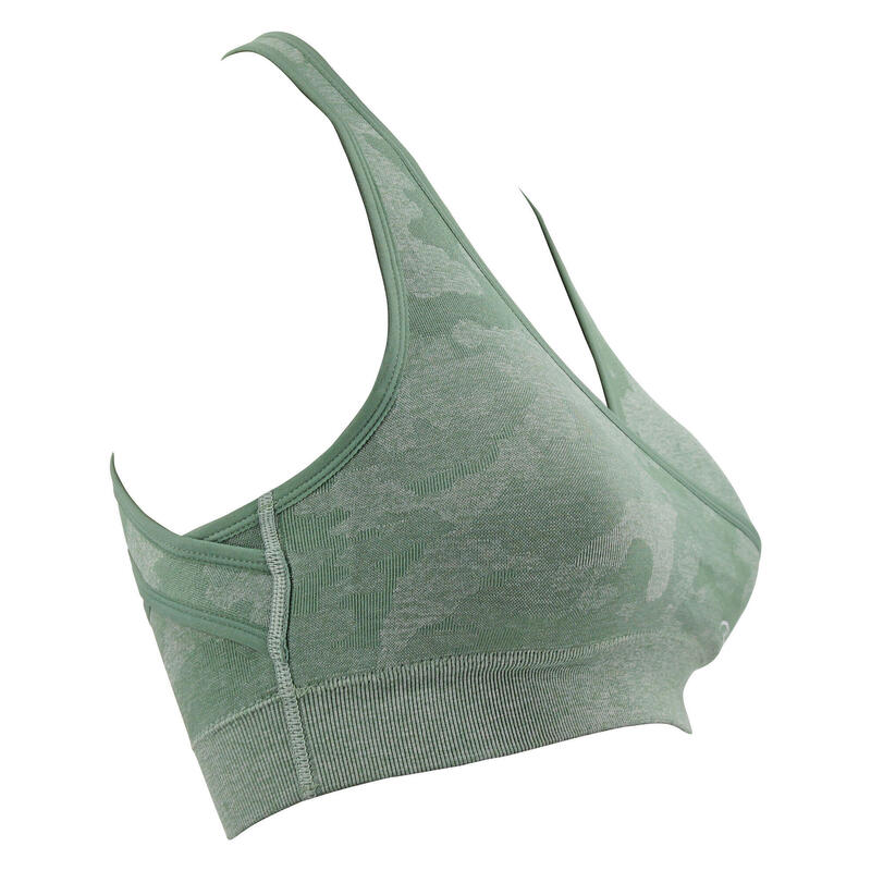 Dames Sport-BH Camo Green