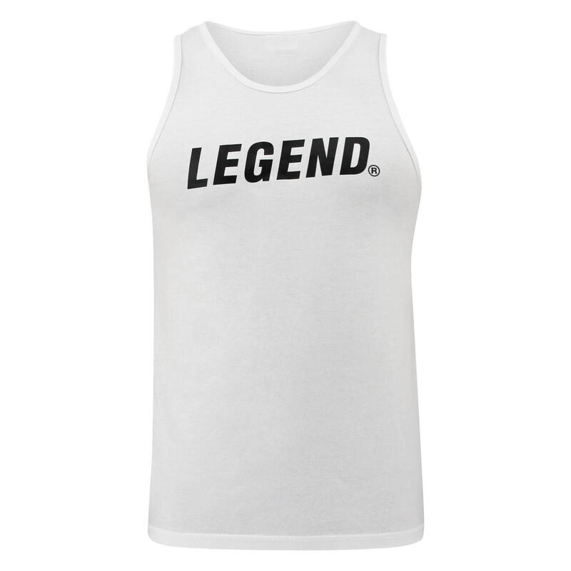 Tank Top heren wit Legend