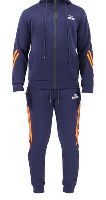 Trainingspak heren/dames blauw legend fitness en hardlopen