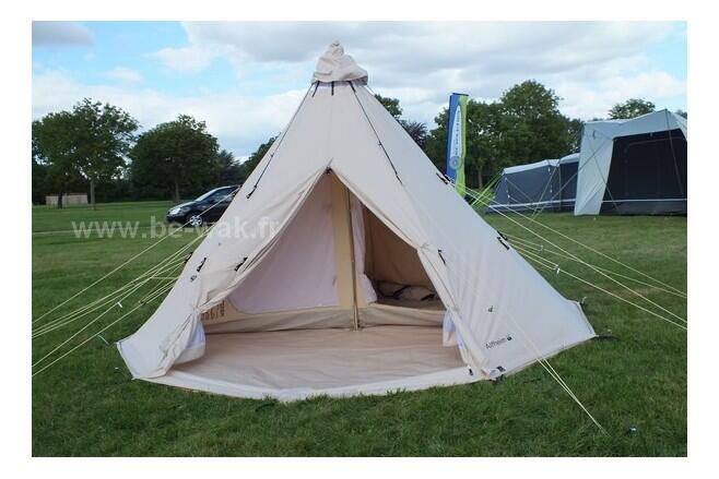 Pack tente tipi Nordisk Alfheim 12,6 m² Polycoton 4/5