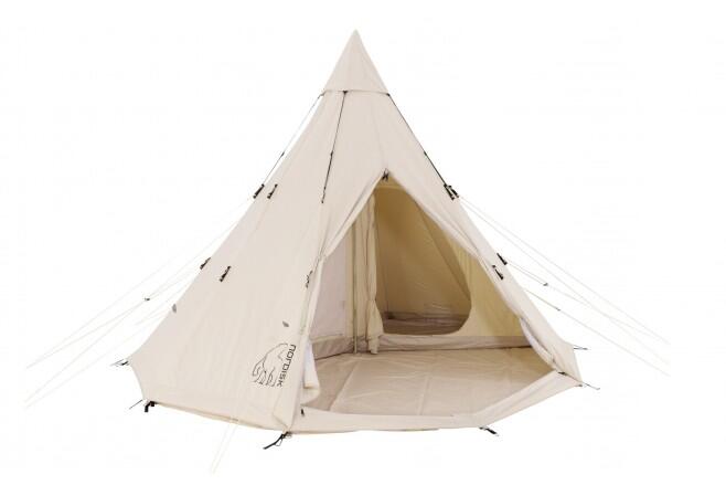 Pack tente tipi Nordisk Alfheim 12,6 m² Polycoton 2/5