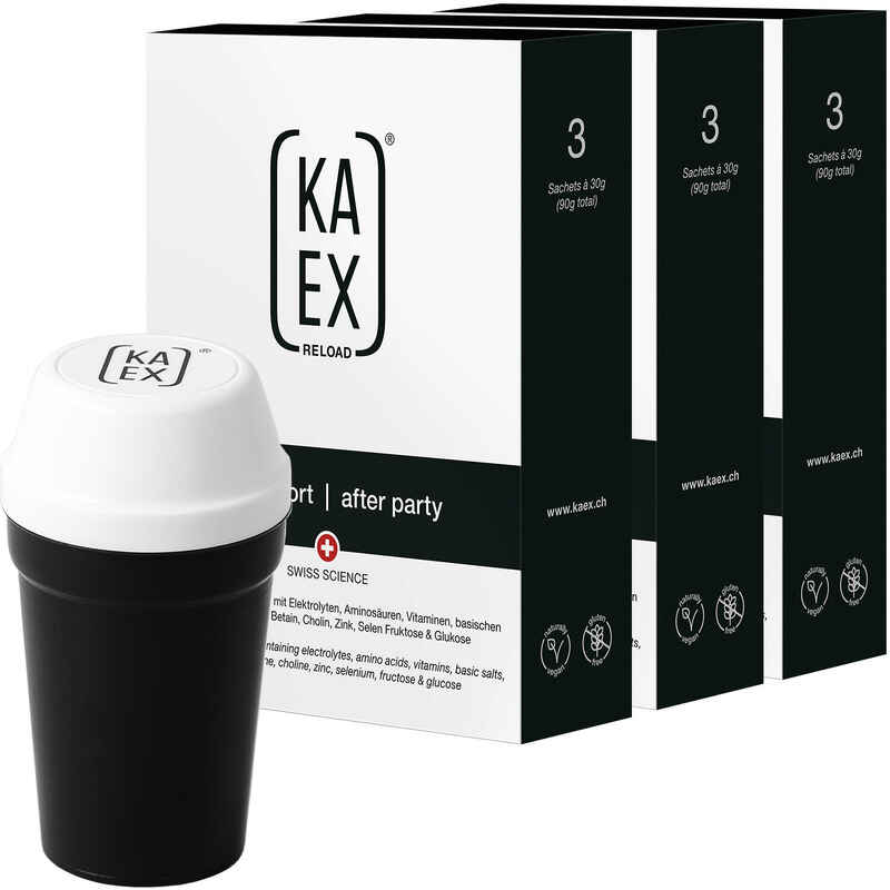 KA-EX 3er-Bundle + Shaker