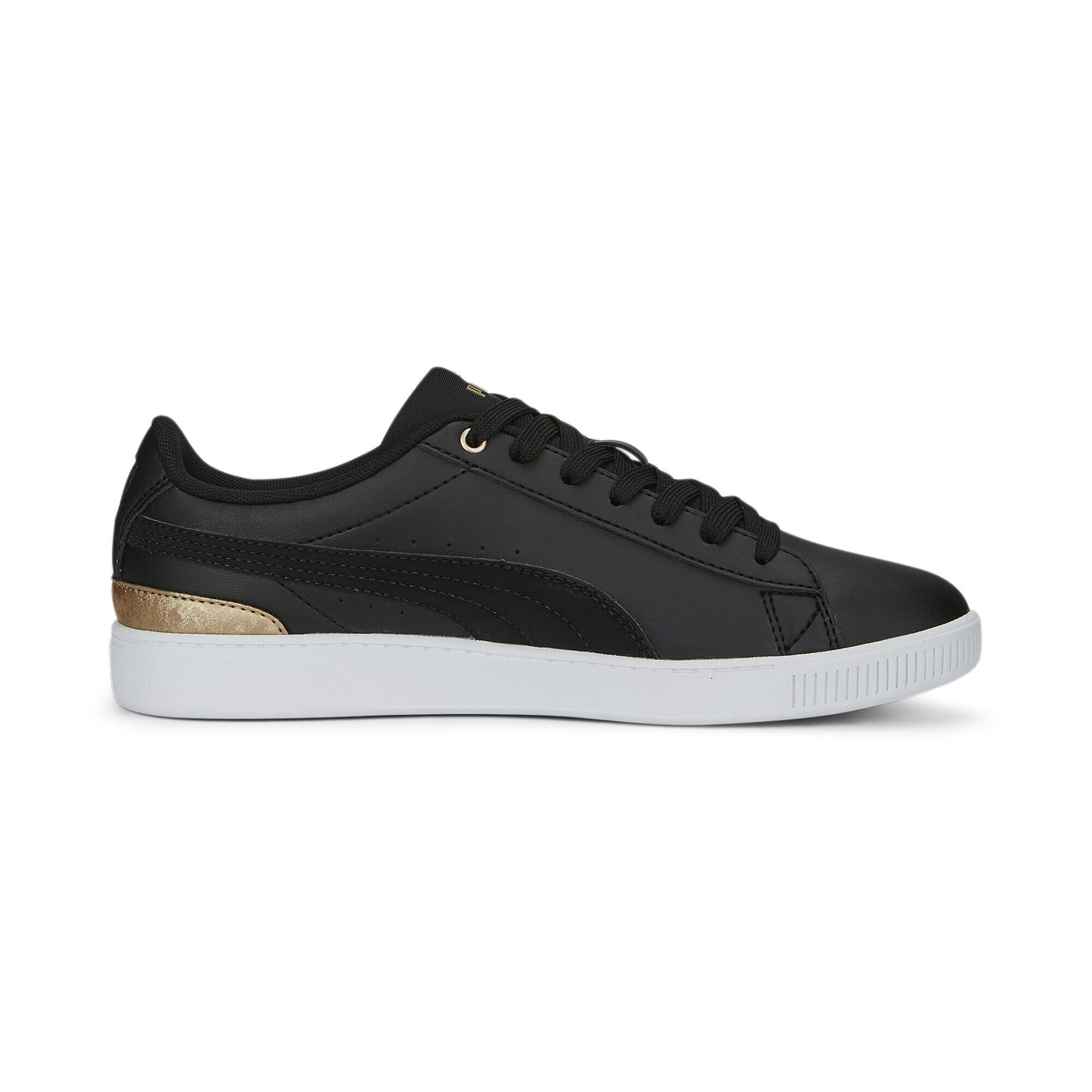 Sneakers Vikky v3 Space Metallics Femme PUMA Black Gold White 5/7