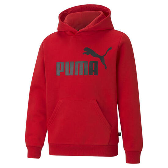 Felpa con cappuccio e logo grande Essentials Youth PUMA