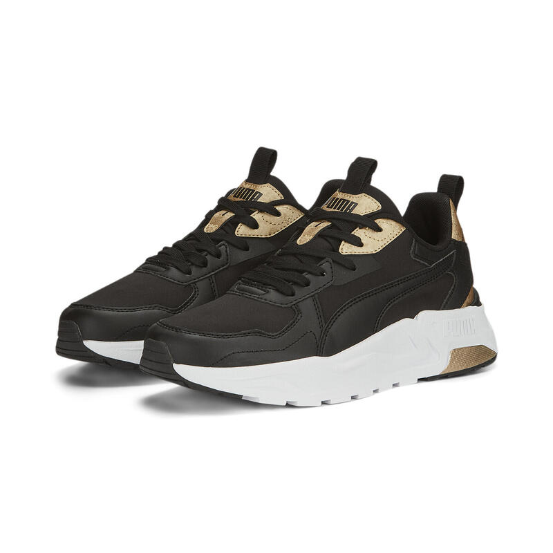 Sneakers Trinity Lite Metallics Femme PUMA Black Gold