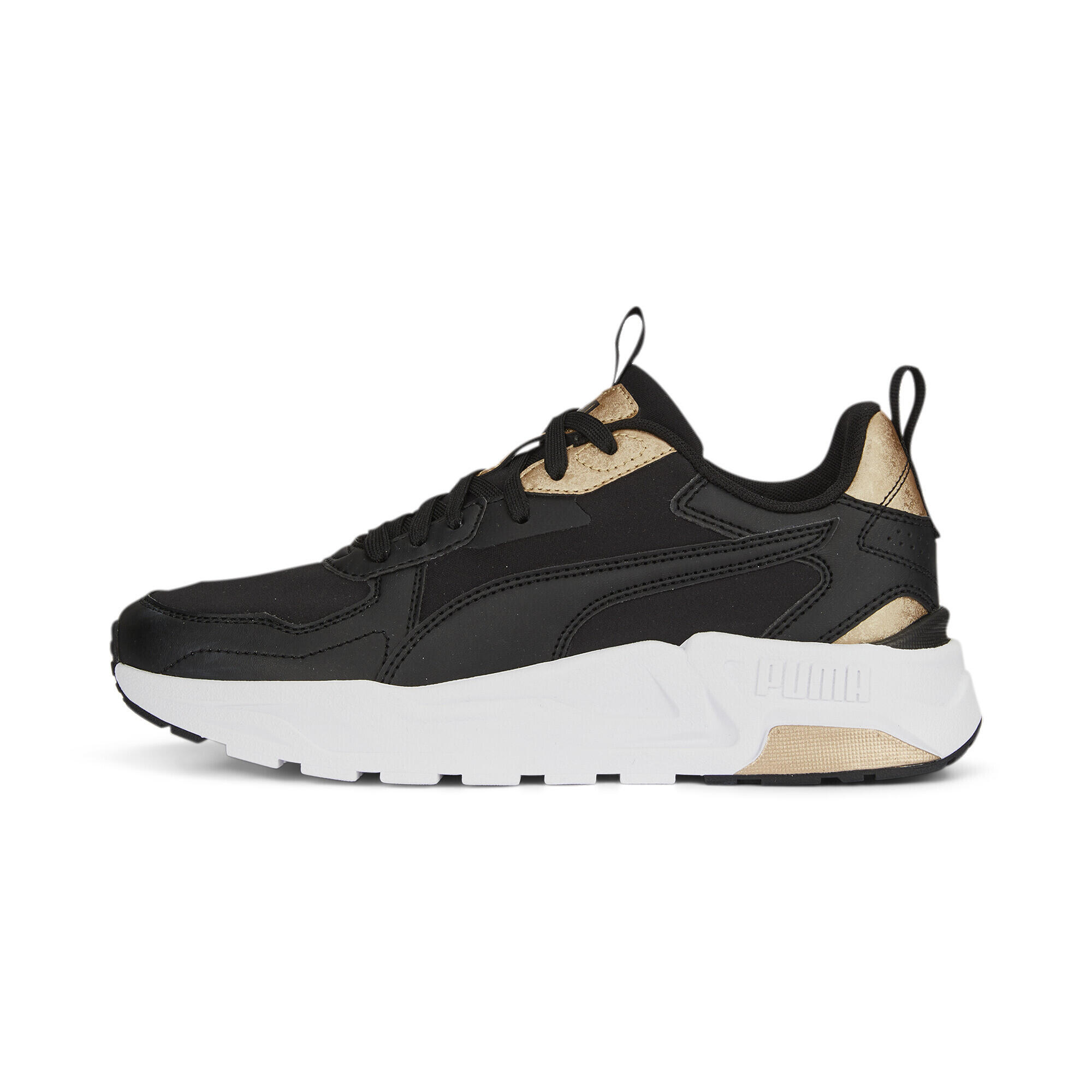 Sneakers Trinity Lite Metallics da donna PUMA Black Gold 3/7