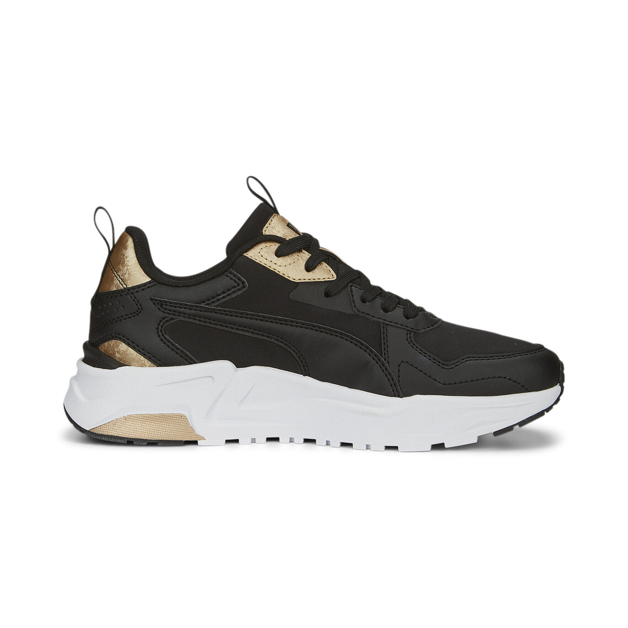 Sneakers Trinity Lite Metallics da donna PUMA Black Gold 5/7