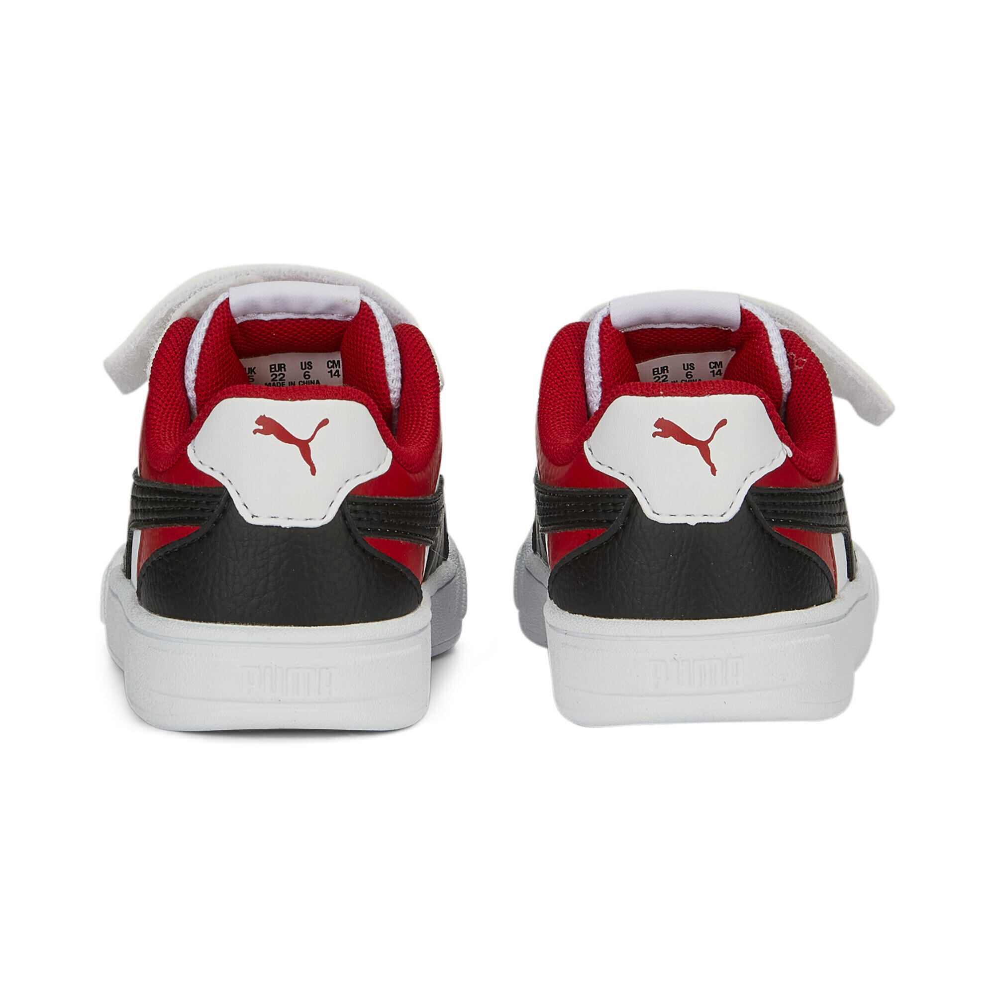 Sneakers à fermeture alternative Caven Enfant PUMA White Black For All Time Red 2/6