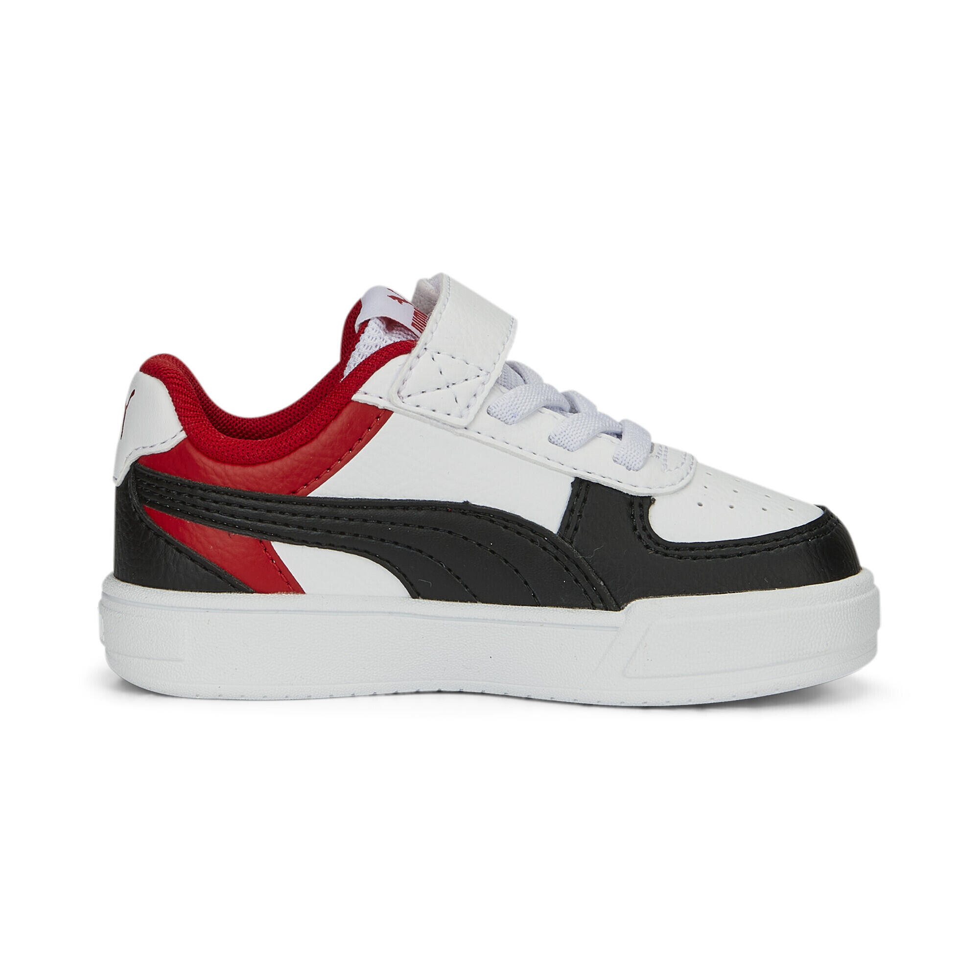 Sneakers à fermeture alternative Caven Enfant PUMA White Black For All Time Red 5/6