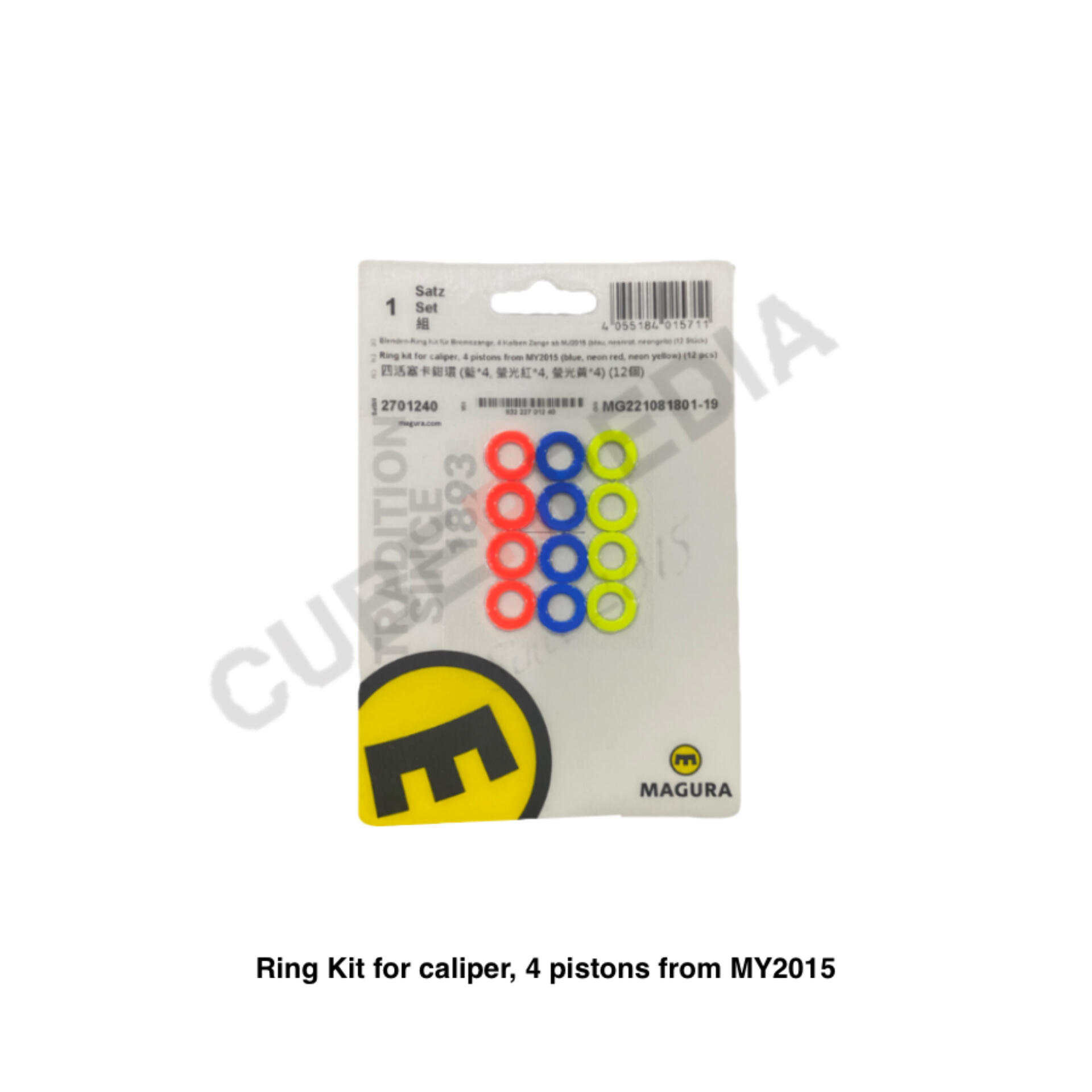 MAGURA Ring Kit 4 Pistons - Kit 1