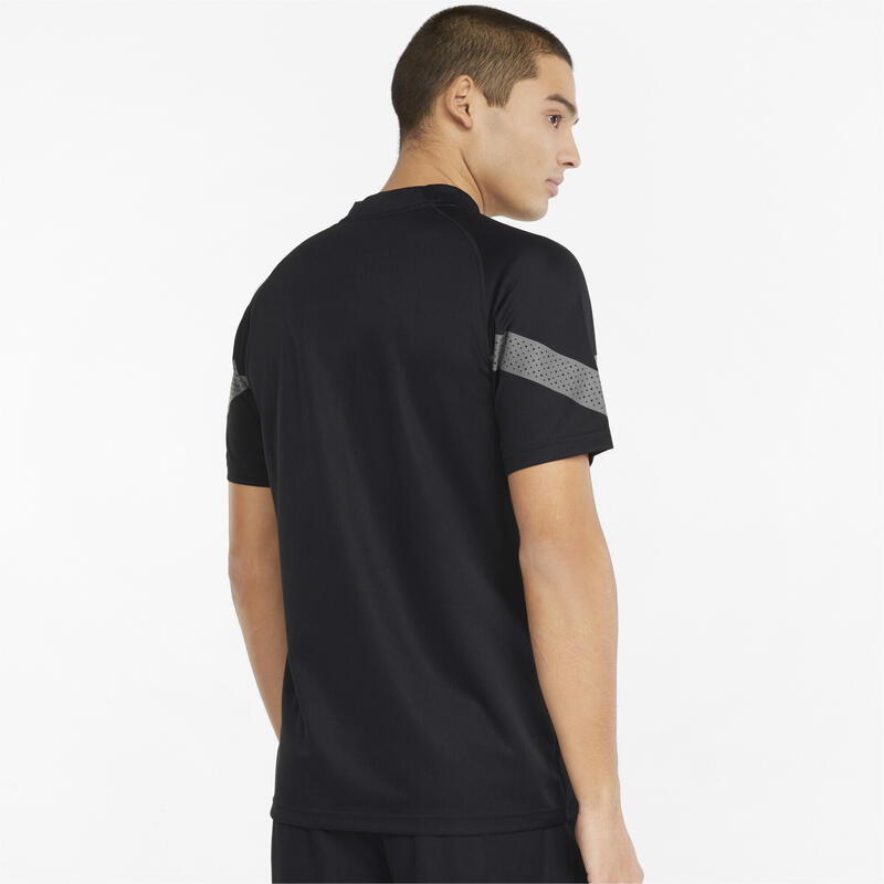 Maglia teamFINAL Training da uomo PUMA Black Smoked Pearl Silver Gray