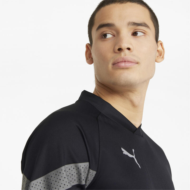 Camiseta Hombre teamFINAL Training PUMA Black Smoked Pearl Silver Gray