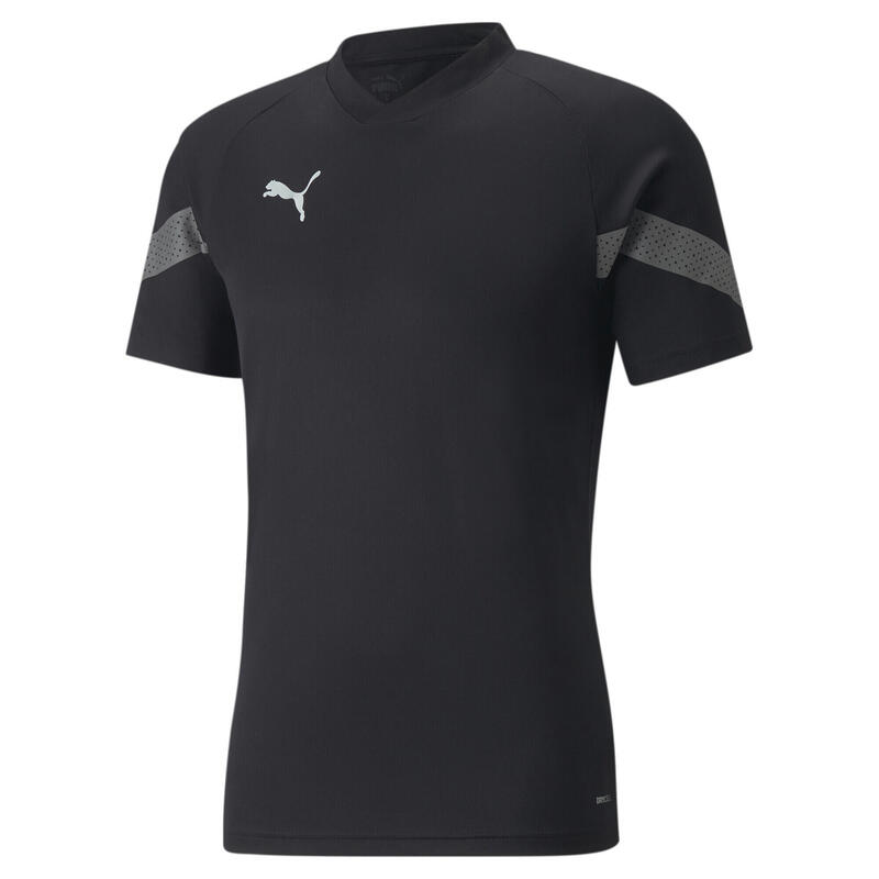 teamFINAL trainingsjersey voor heren PUMA Black Smoked Pearl Silver Gray