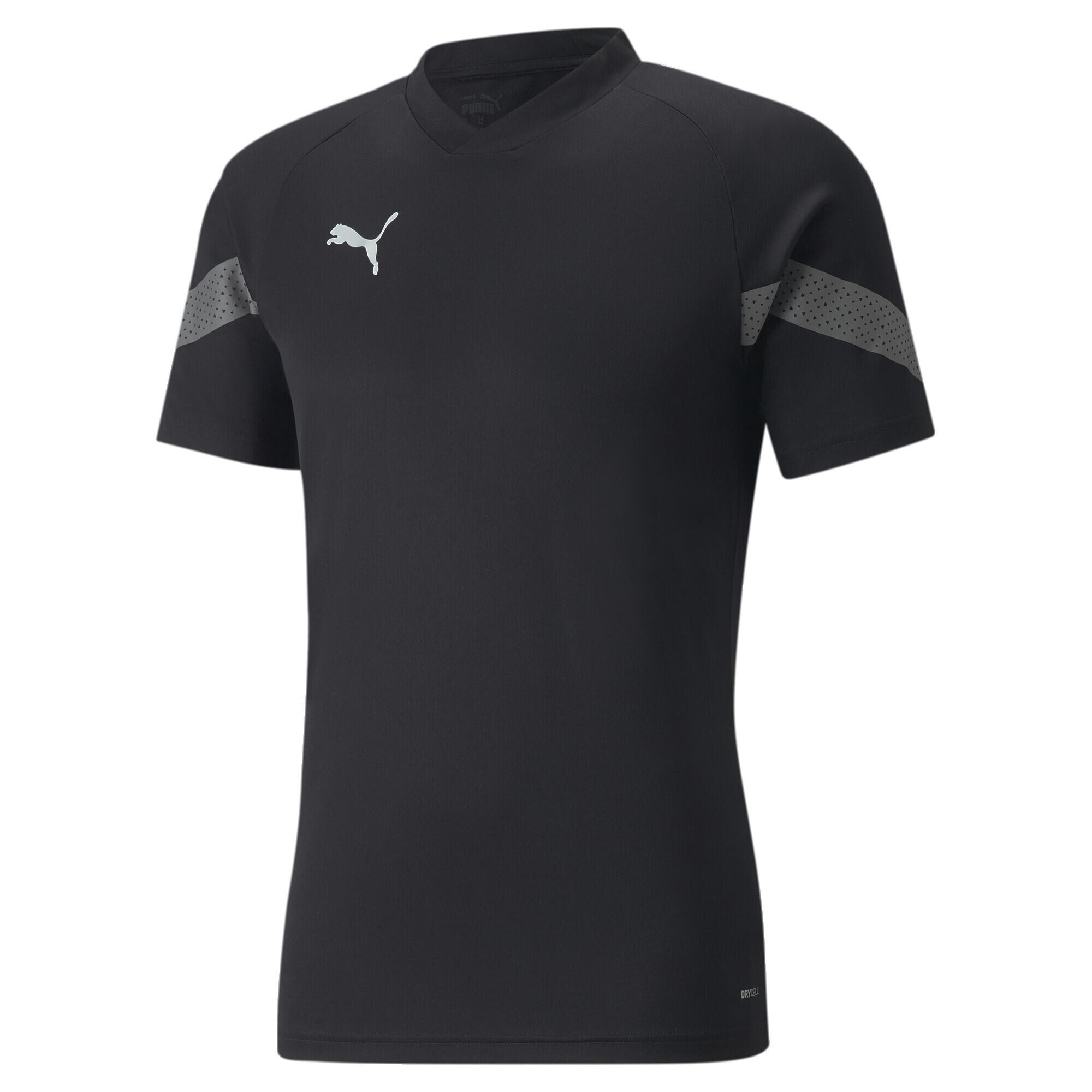 Puma - Maillot Teamfinal Training Homme Puma Black Smoked Pearl Silver Gray - T-shirt Manches Courtes - Gris|noir - 52 2xl - Decathlon